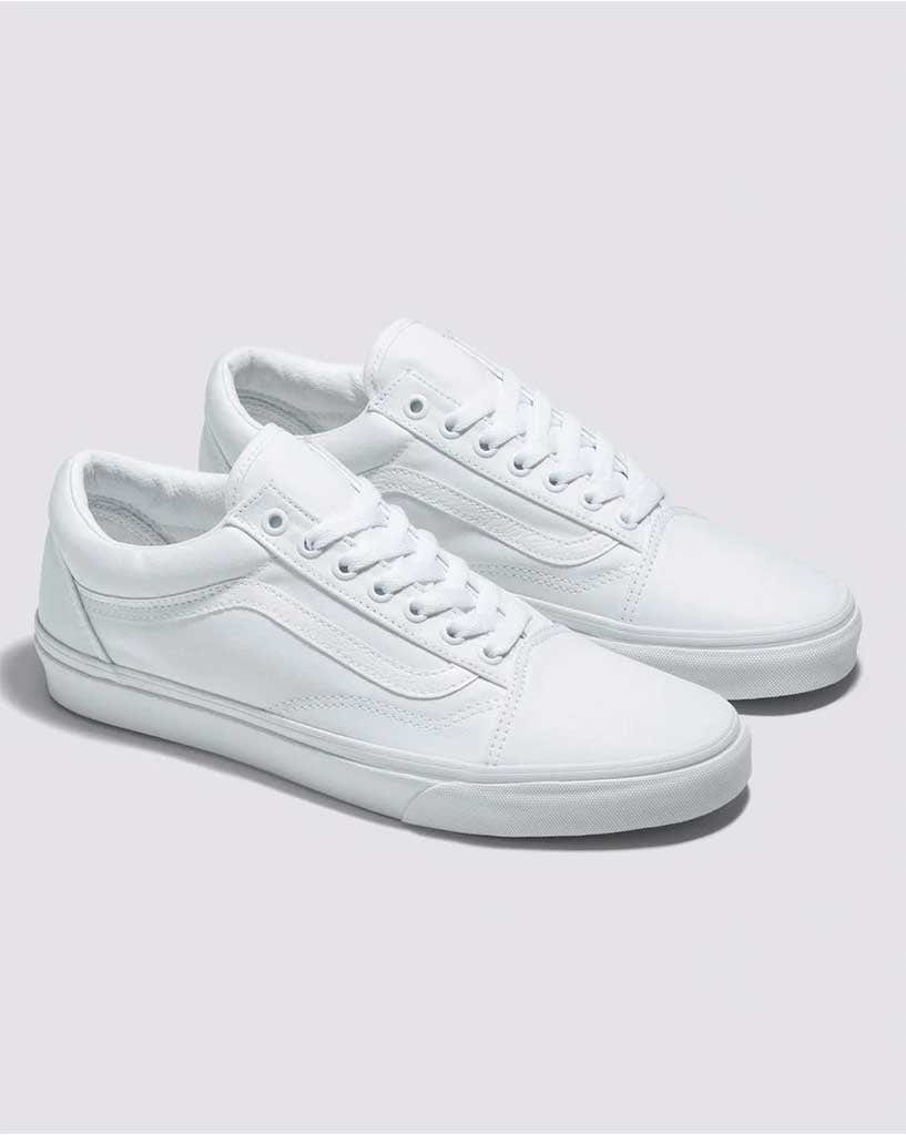 Vans Old Skool True White Available Today with Free Shipping