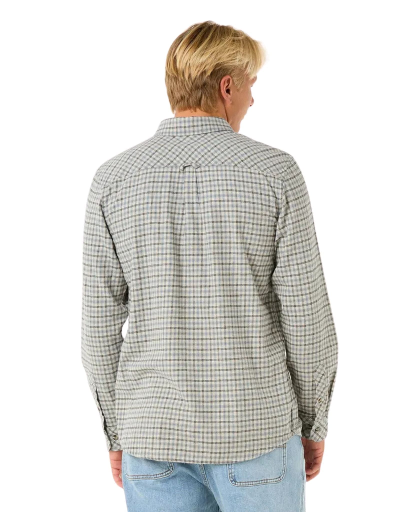 Mens Classic Surf Checked In Flannel