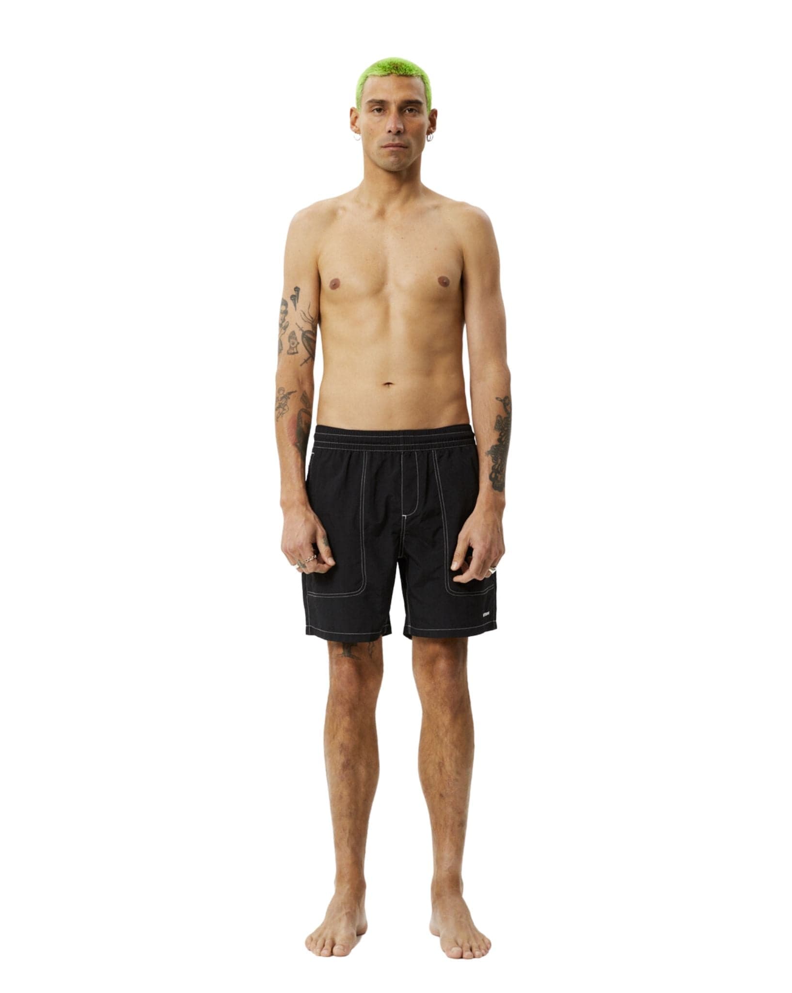 Afends Baywatch  Swim Shorts 18"