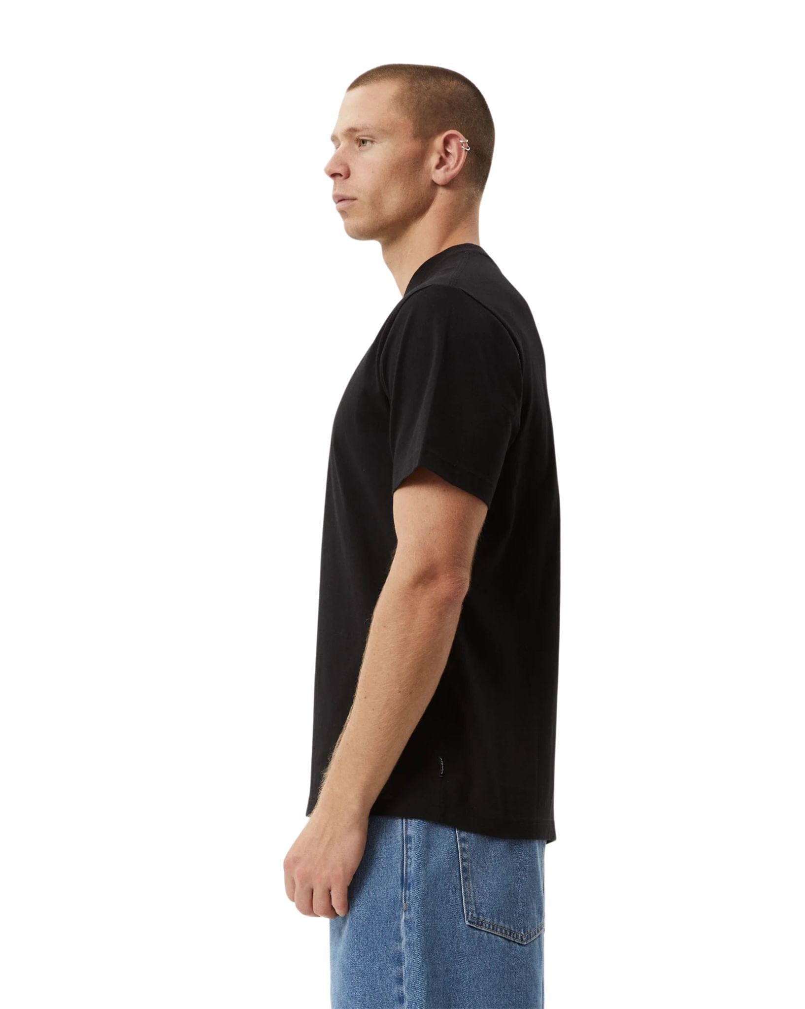 Afends Deep State Heavy Weight Retro Fit Tee