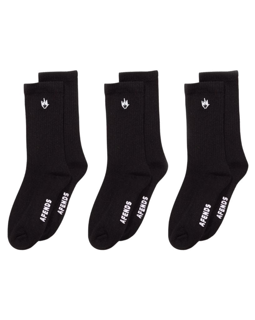 Afends Flame Socks - Three Pack