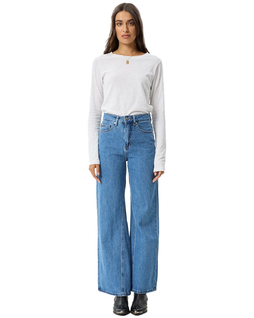 Afends Gigi Hemp Denim Flared Jeans