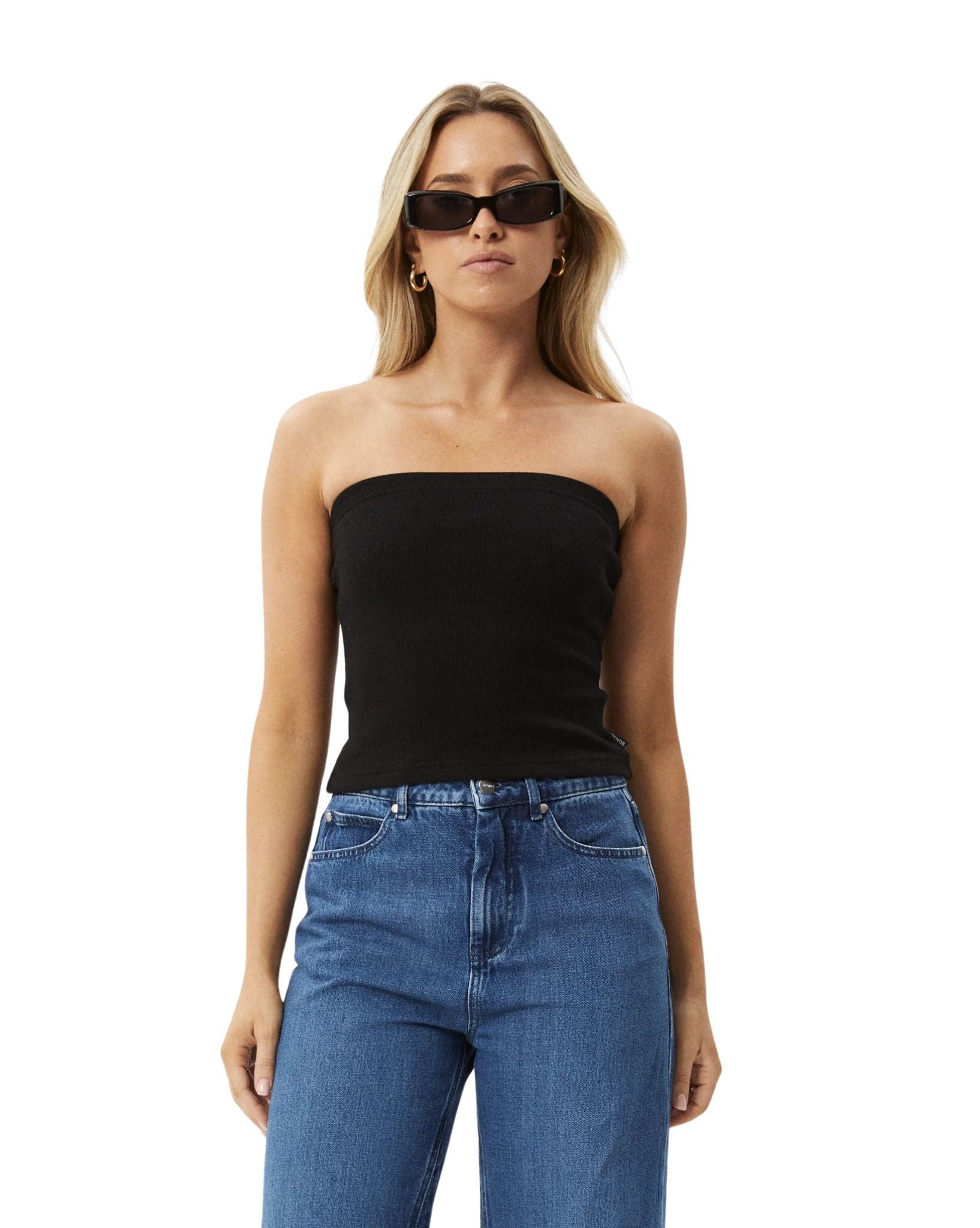 Afends Jamie Rib Tube Top