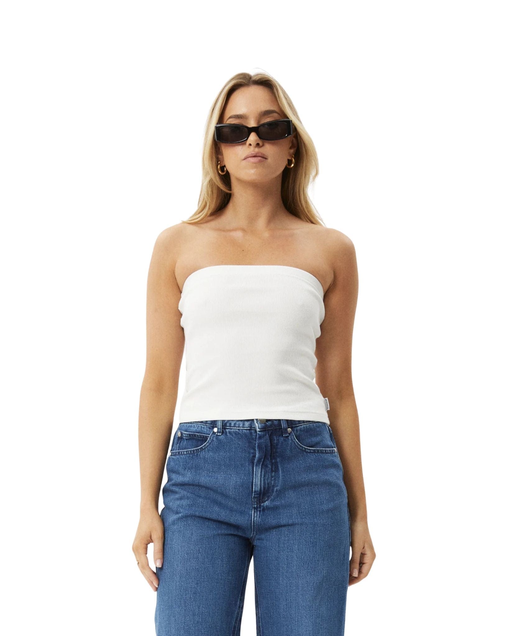 Afends Jamie Rib Tube Top