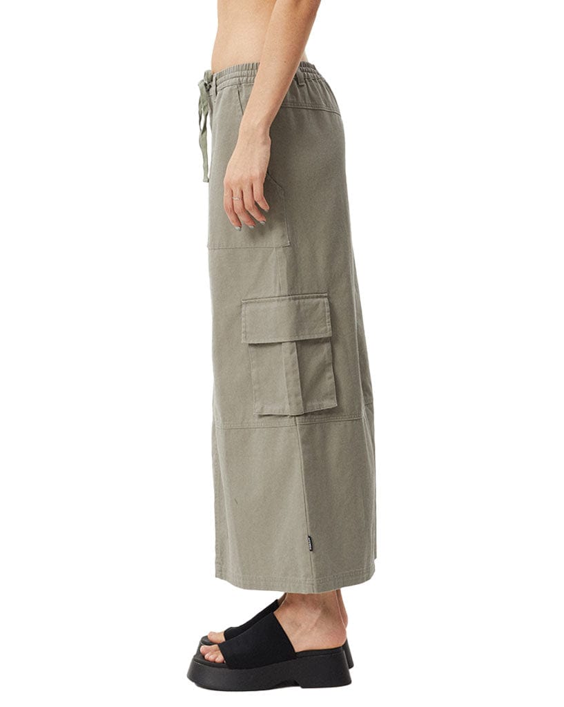 Afends Maxi Skirt Tasman - Organic Cargo Maxi Skirt