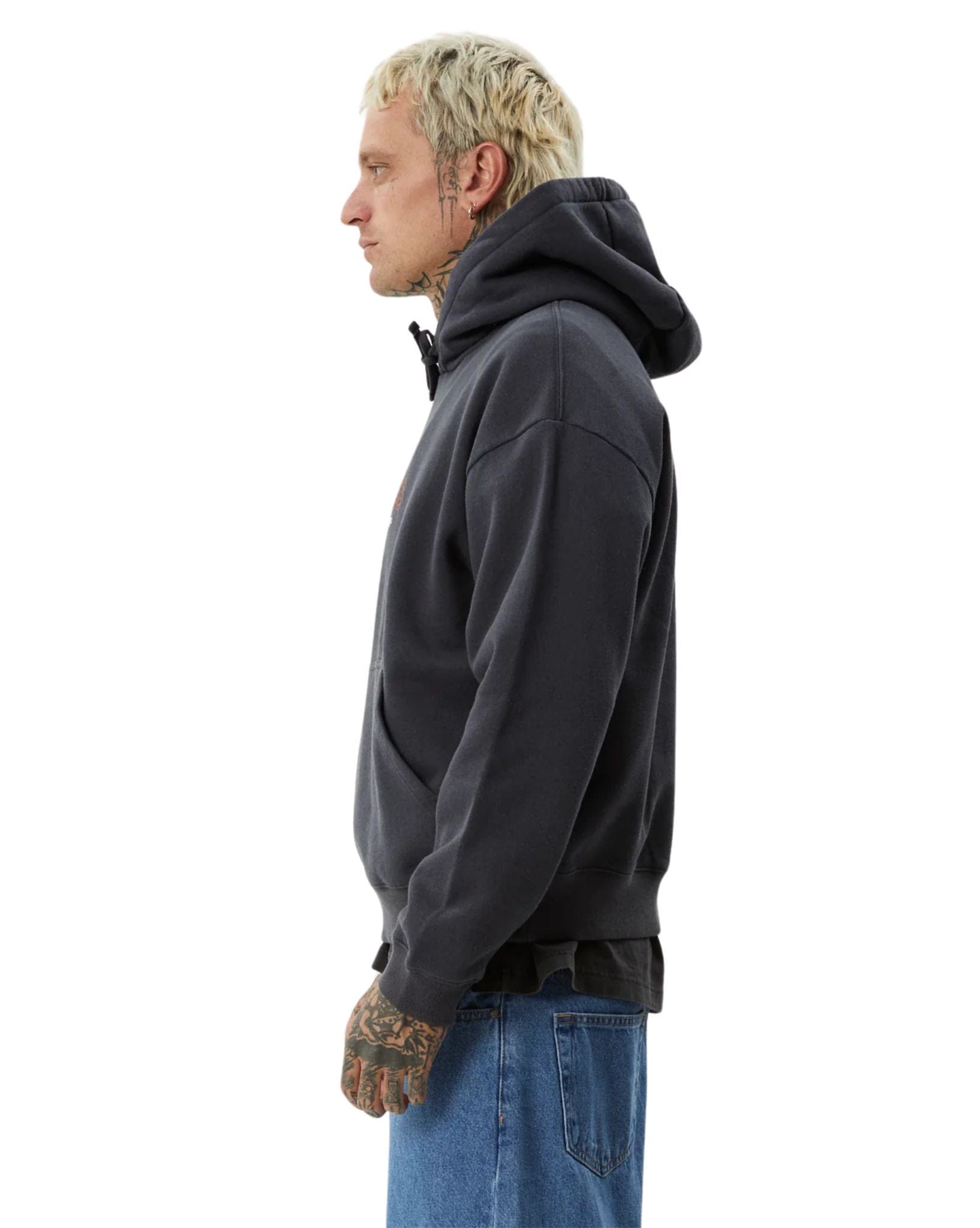 Afends Mens Ember Recycled Pull On Hood