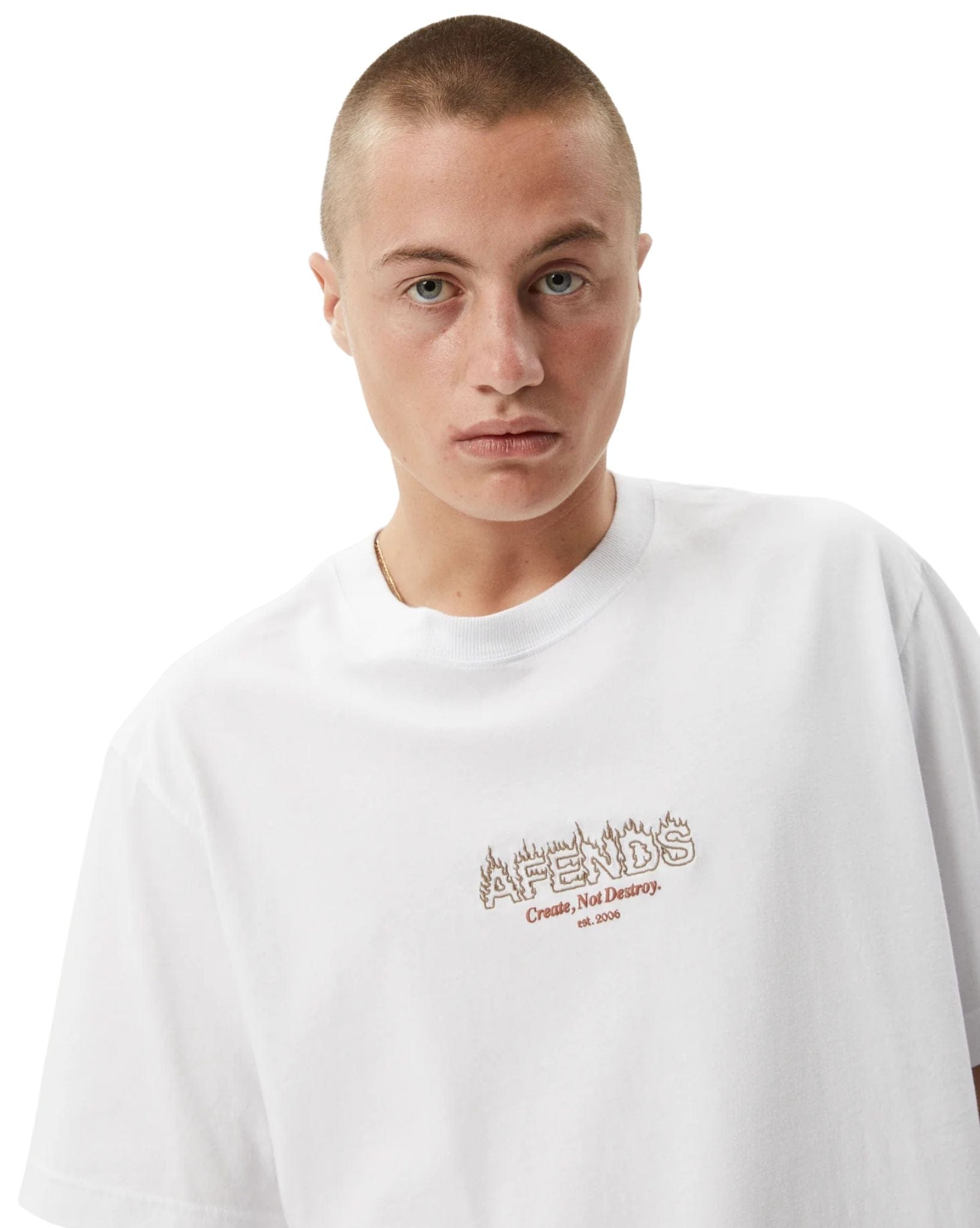 Afends Mens Ember Retro Fit Tee