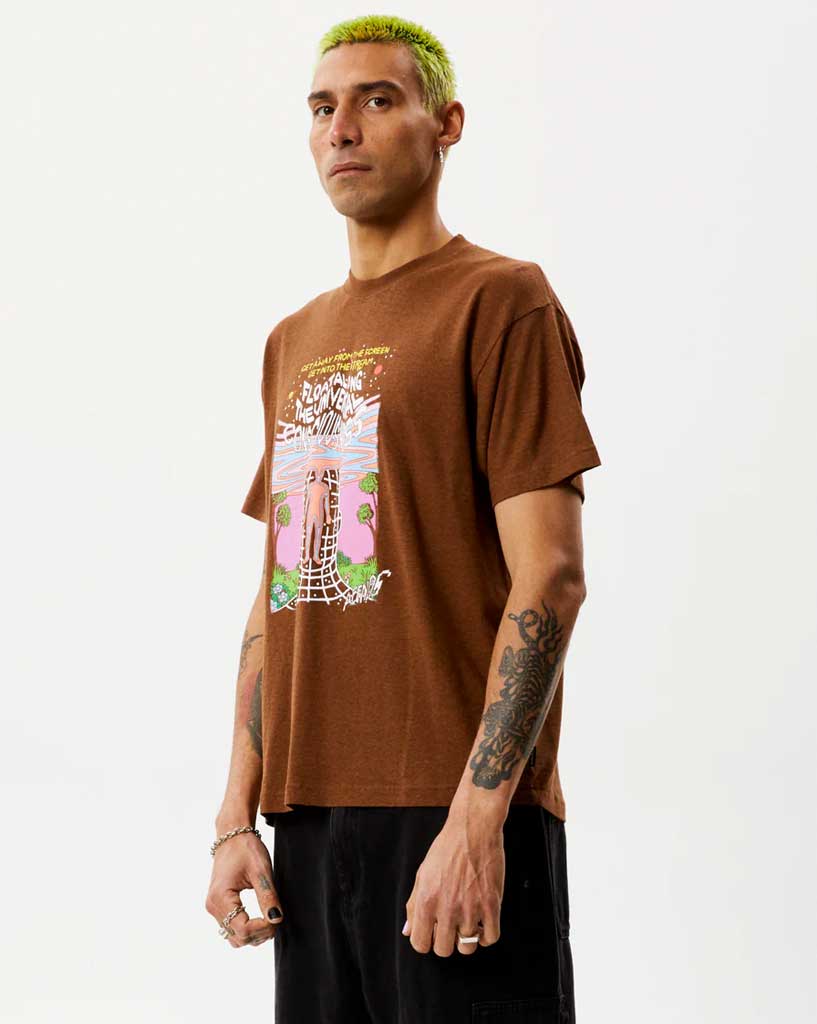 Afends Next Level Hemp Regular Fit Tee