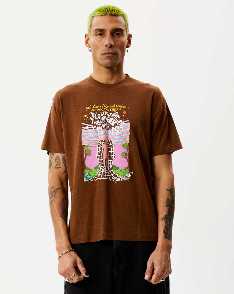 Afends Next Level Hemp Regular Fit Tee