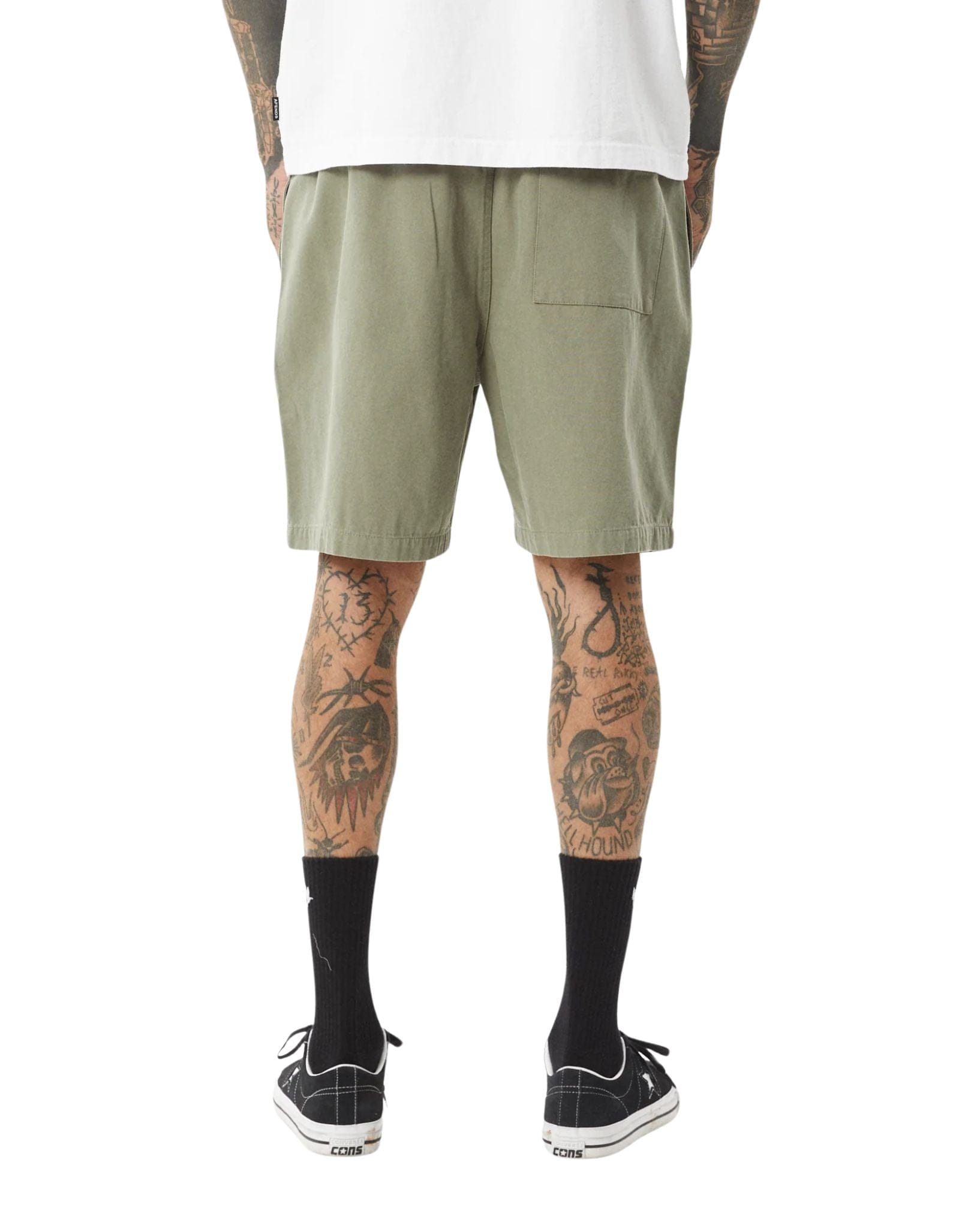 Afends Ninety Eights - Recycled Oversized Short 20 Inch