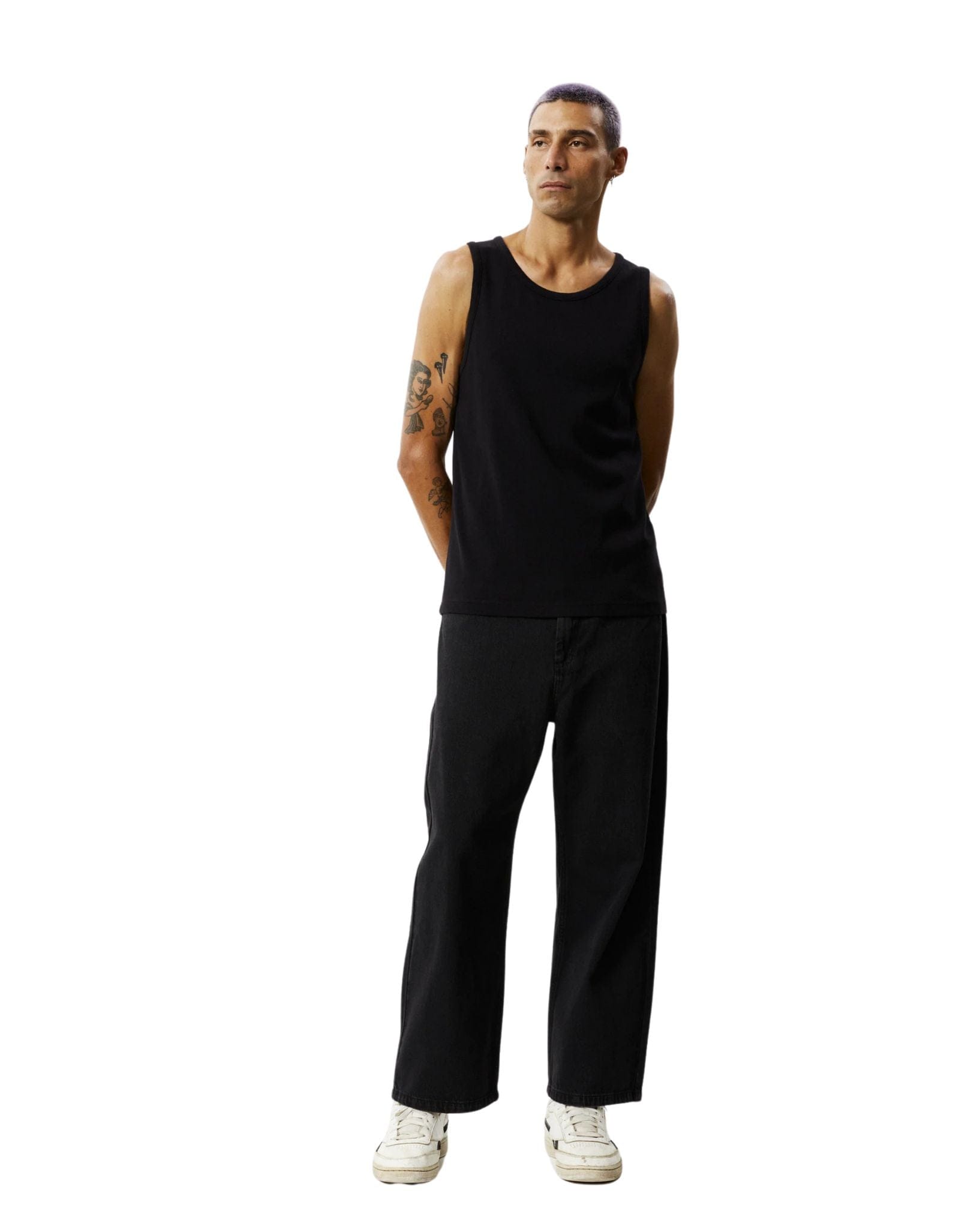 Afends Paramount Ribbed Singlet