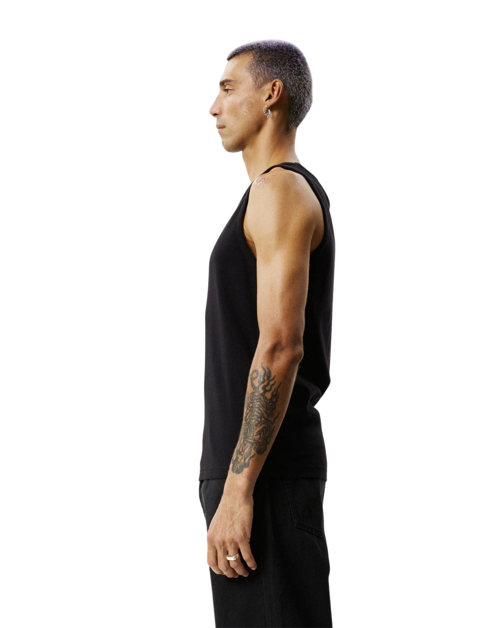 Afends Paramount Ribbed Singlet