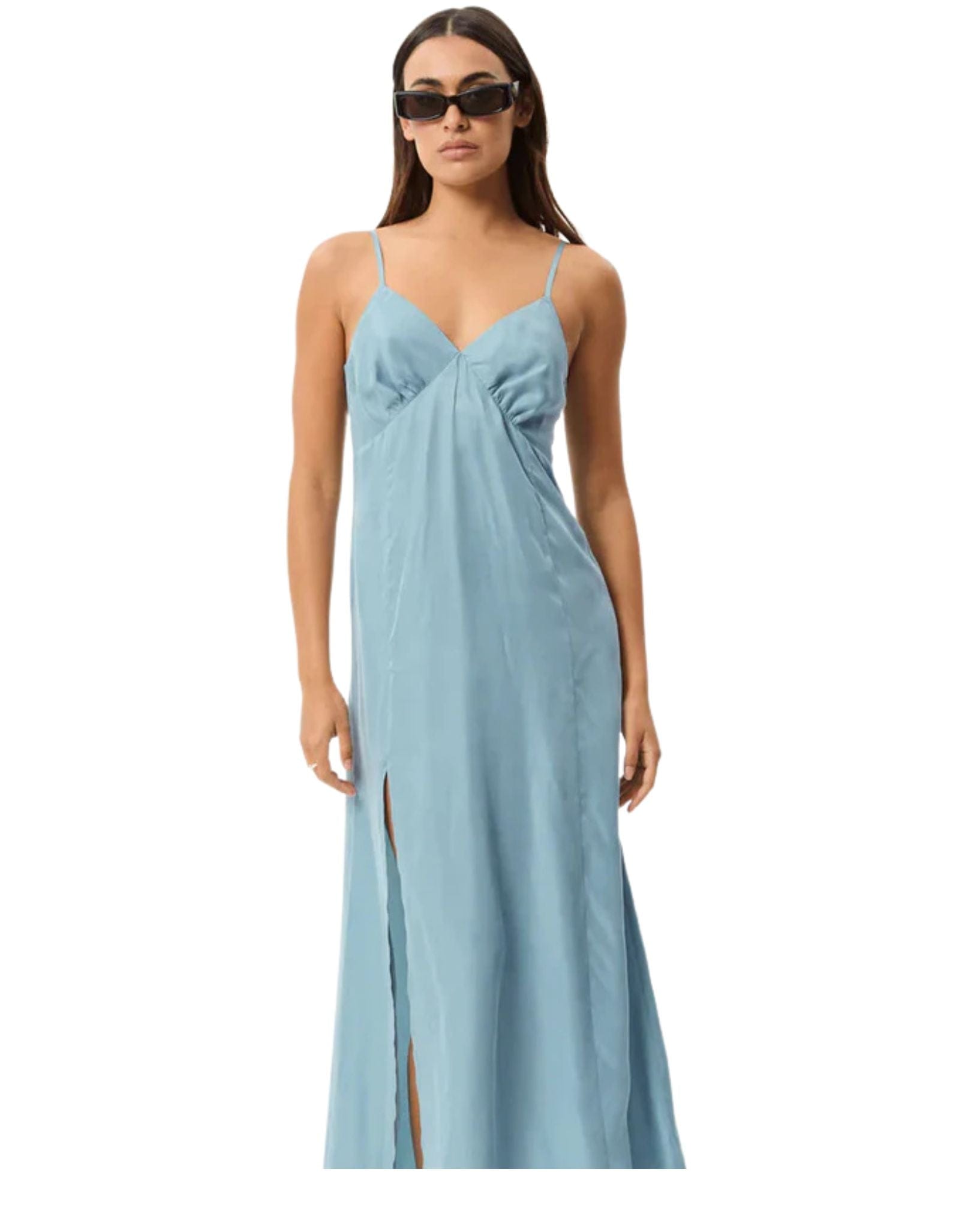 Afends Women's Delia - Cupro Maxi Dress