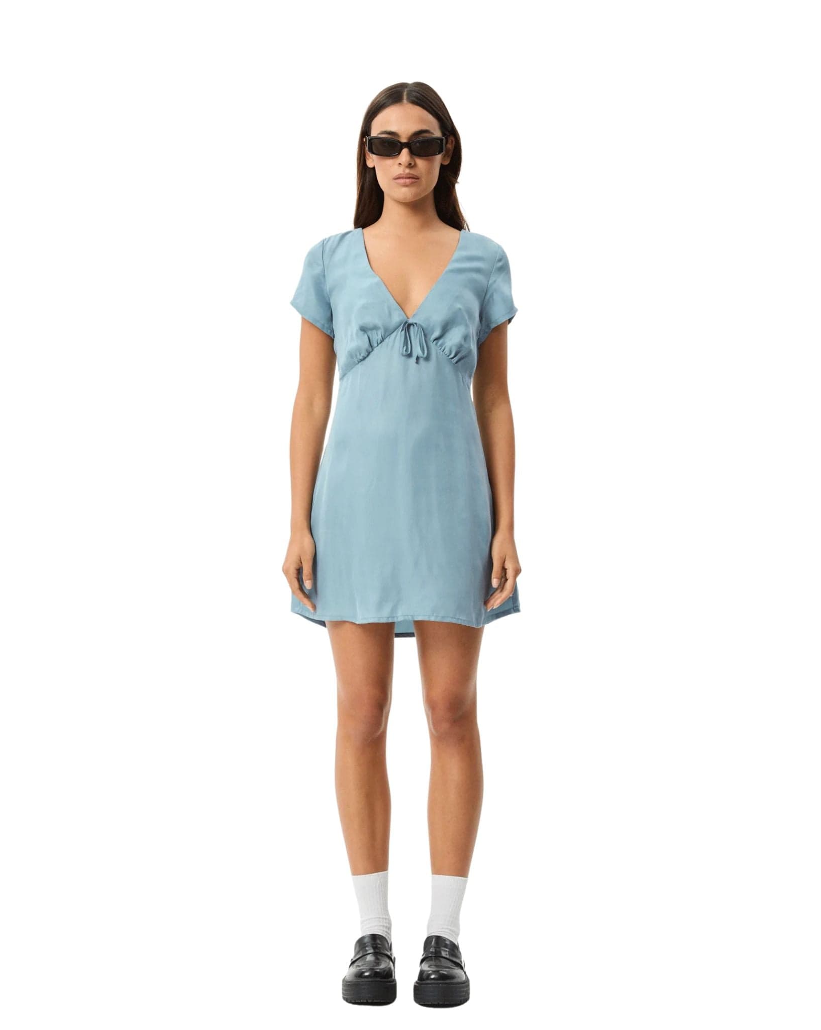 Afends Women's Delia - Cupro Mini Dress