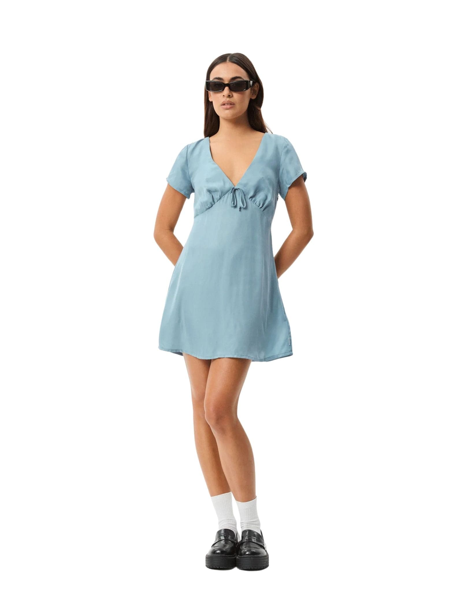 Afends Women's Delia - Cupro Mini Dress