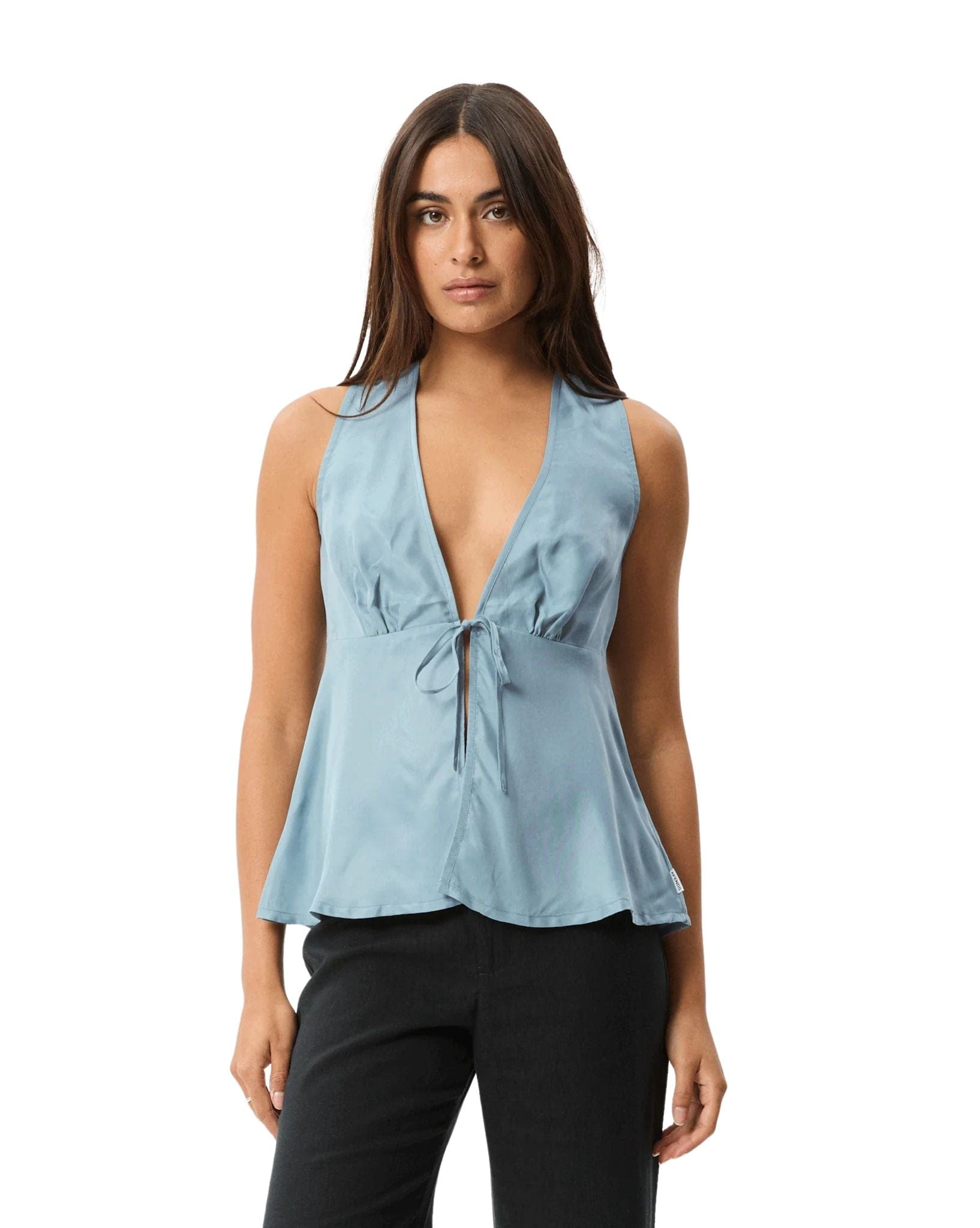 Afends Women's Delia - Cupro Top