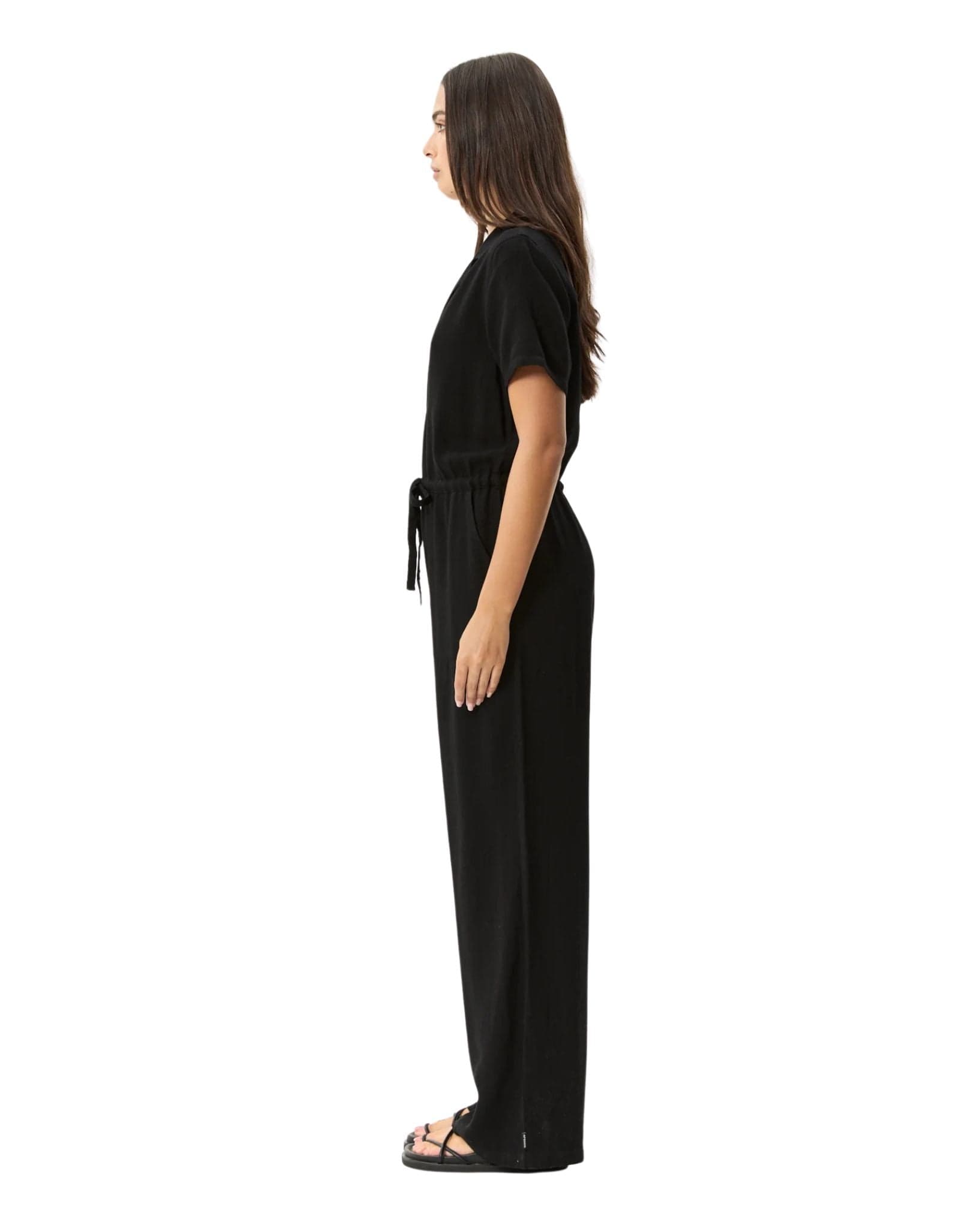 Afends Womens Mason Relaxed Jumpsuit