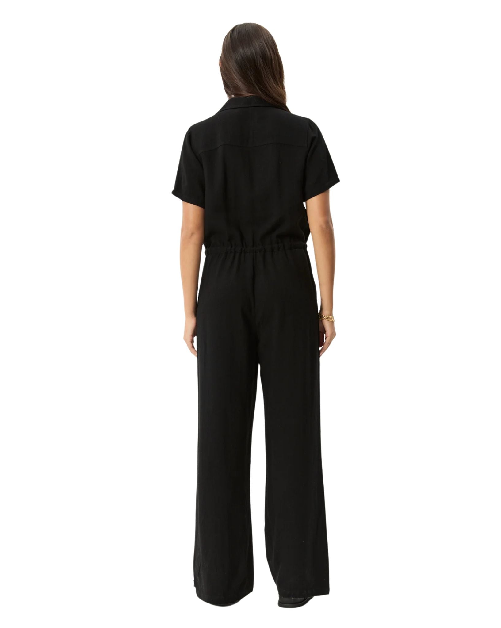 Afends Womens Mason Relaxed Jumpsuit