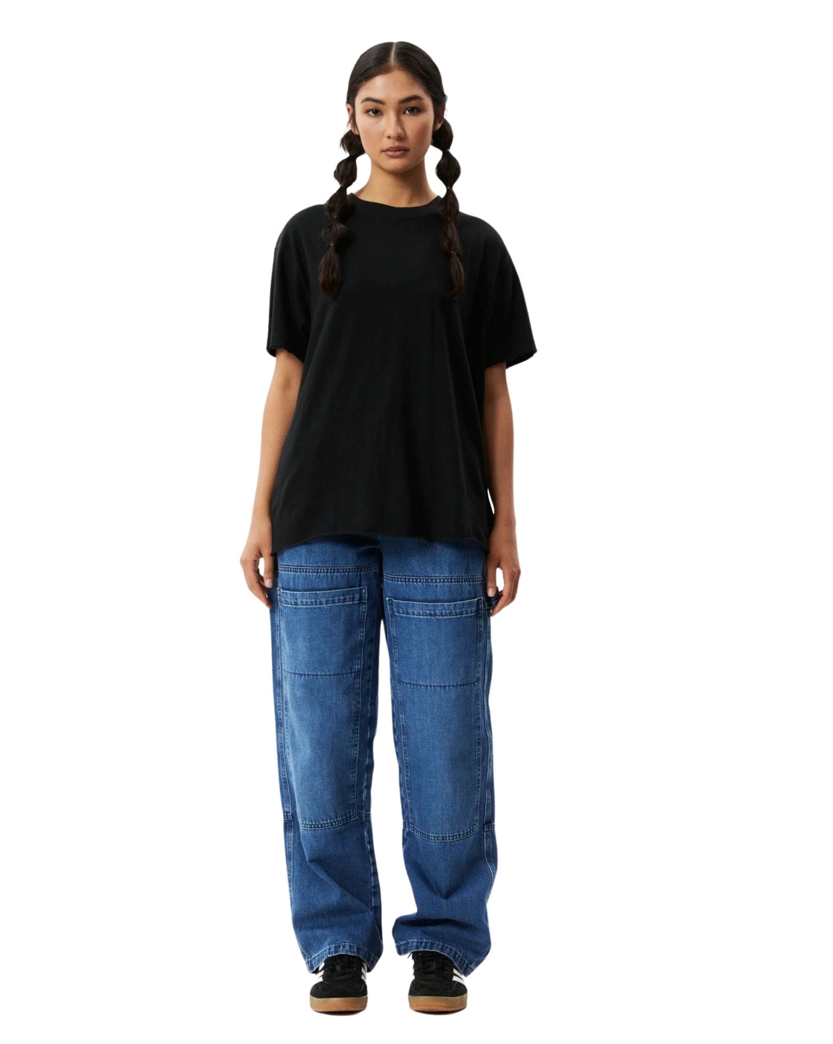 Afends Womens Slay Hemp Oversized Tee