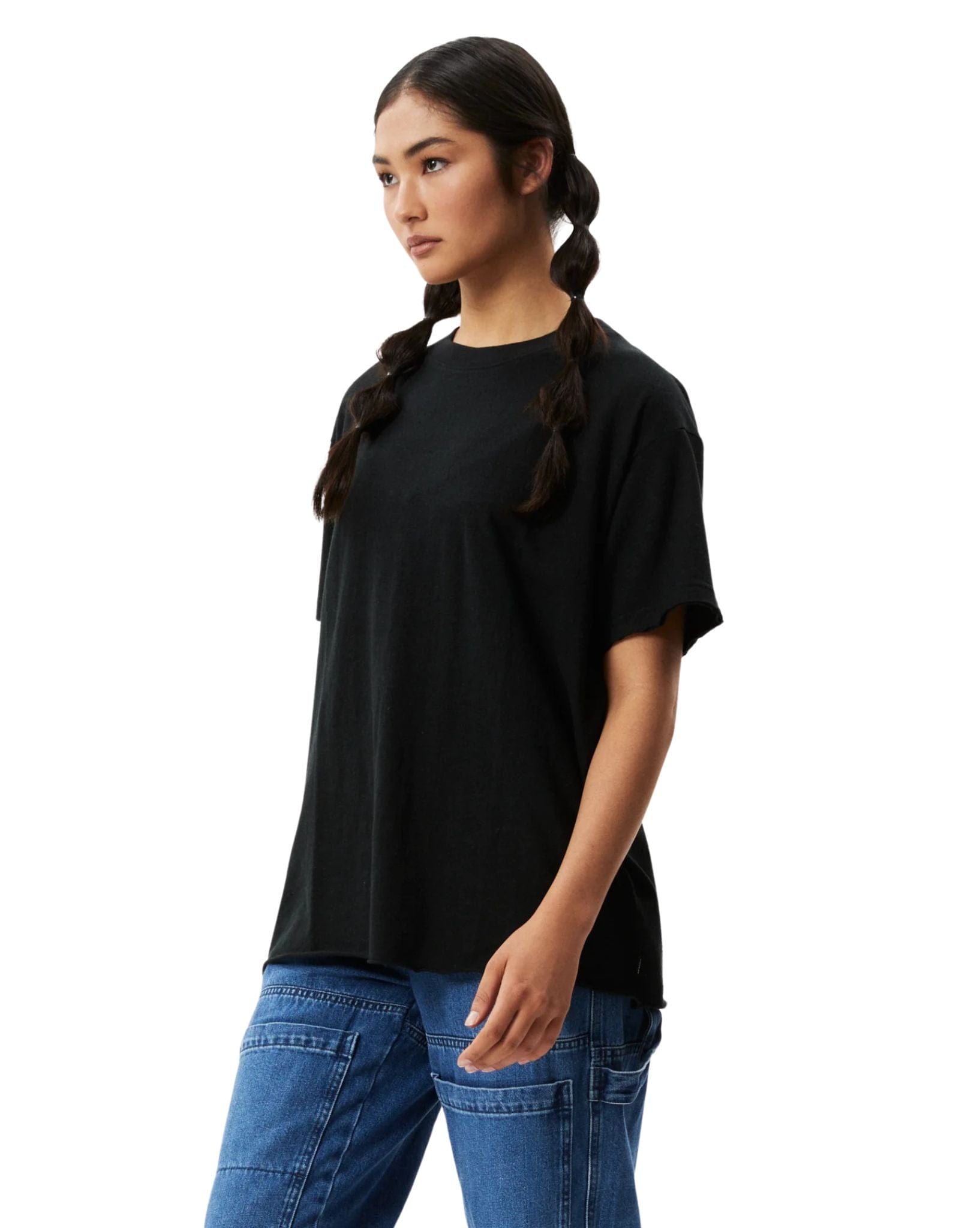 Afends Womens Slay Hemp Oversized Tee