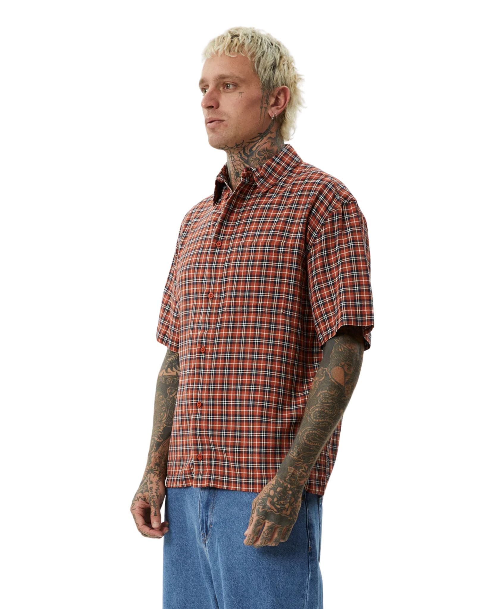 Afends Wrecked Short Sleeve Shirt - Unisex