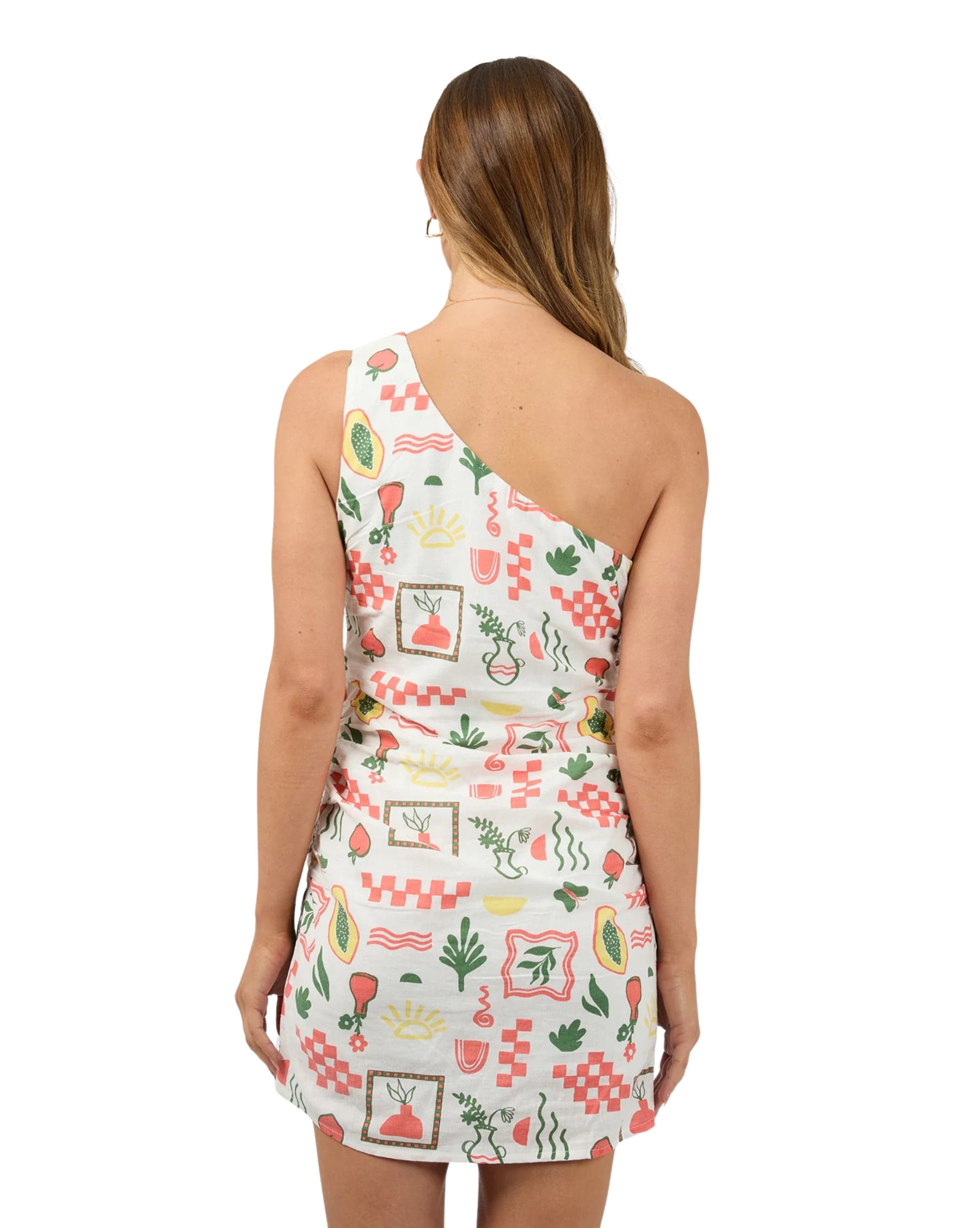 All About Eve Valencia Print Mini Dress