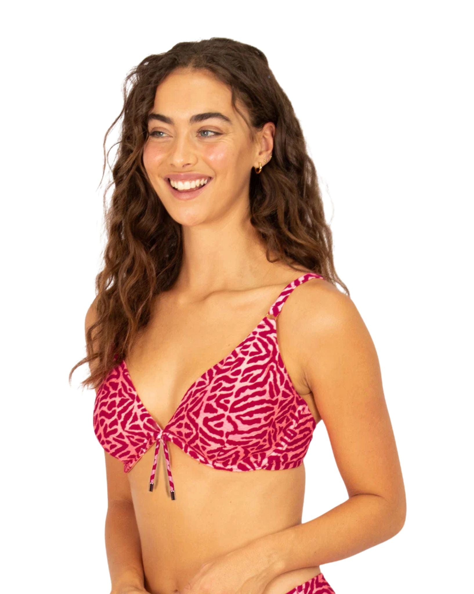 Baku Wild Coast D-E Cup Underwire Bikini Bra Top