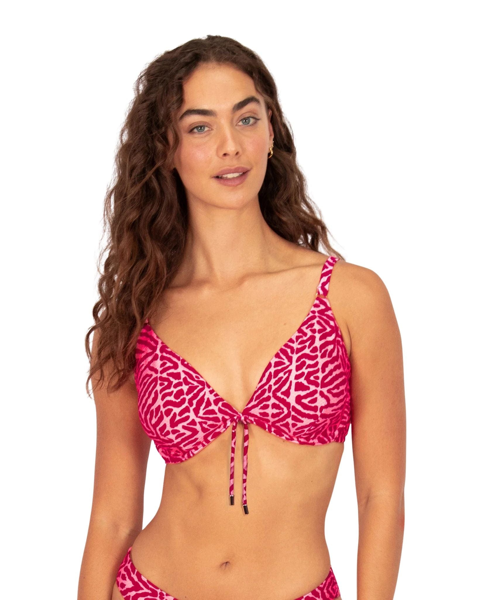 Baku Wild Coast D-E Cup Underwire Bikini Bra Top