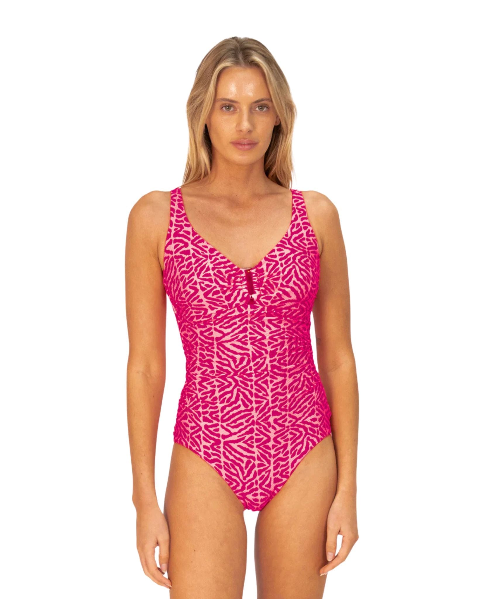 Baku Wild Coast D-E Ring One Piece Swimsuit