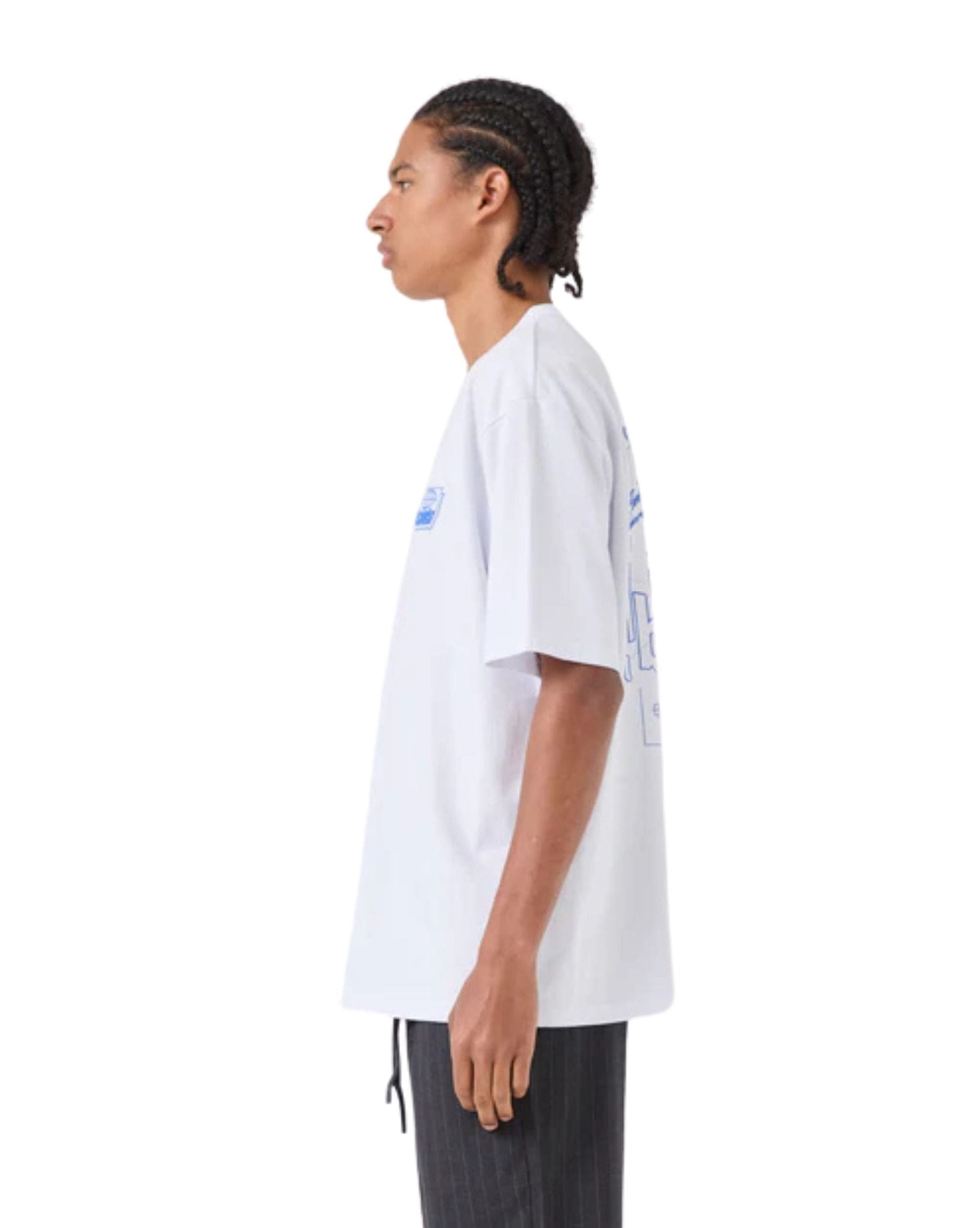 Barney Cools Blueprint Tee White