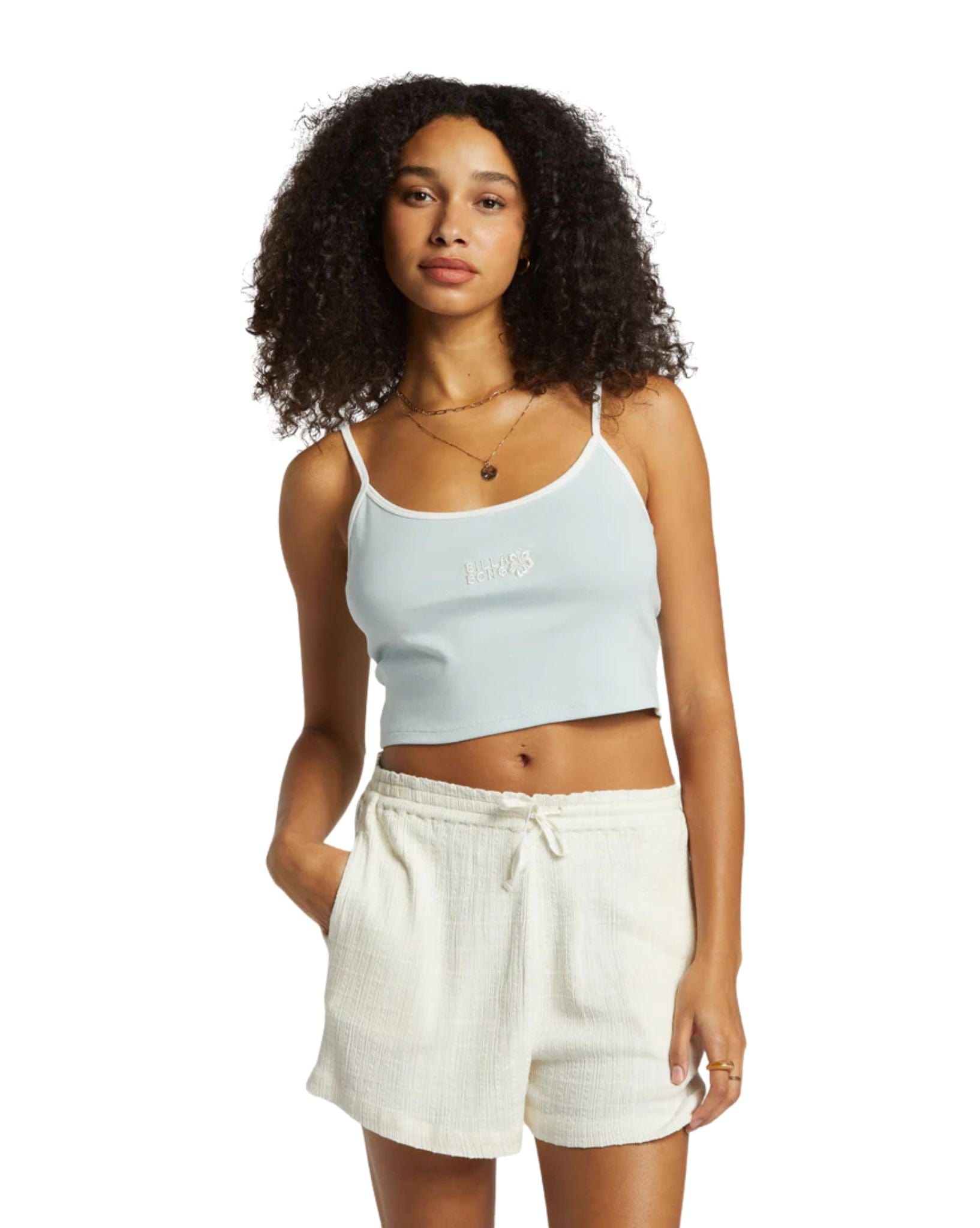 Billabong Aloe Cropped Tank Top