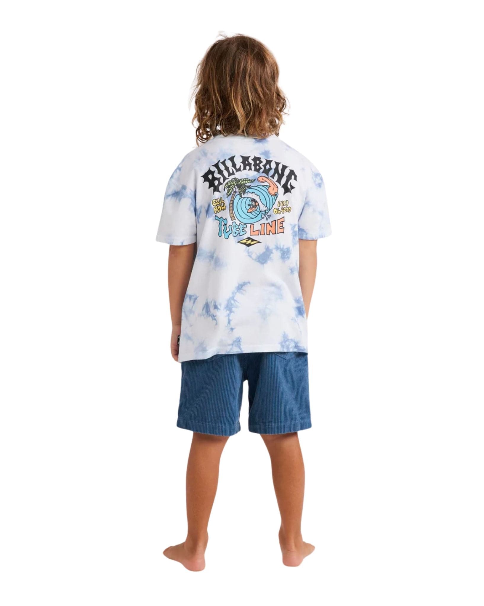 Billabong Boys 0-7 Tube Line T-Shirt