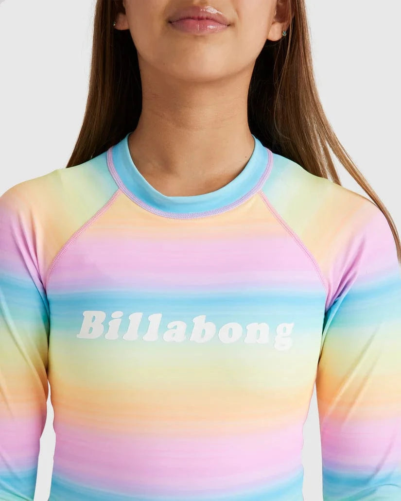 Billabong Girl's Vista Dreamin Ls Bodysuit