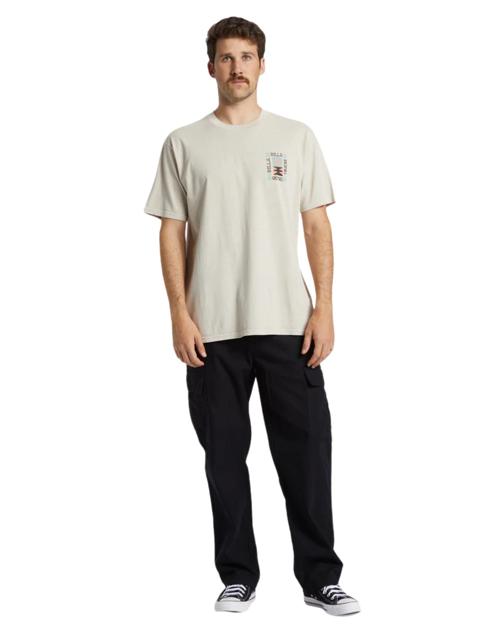 Billabong Mens Matzz Ss Ww - Stone