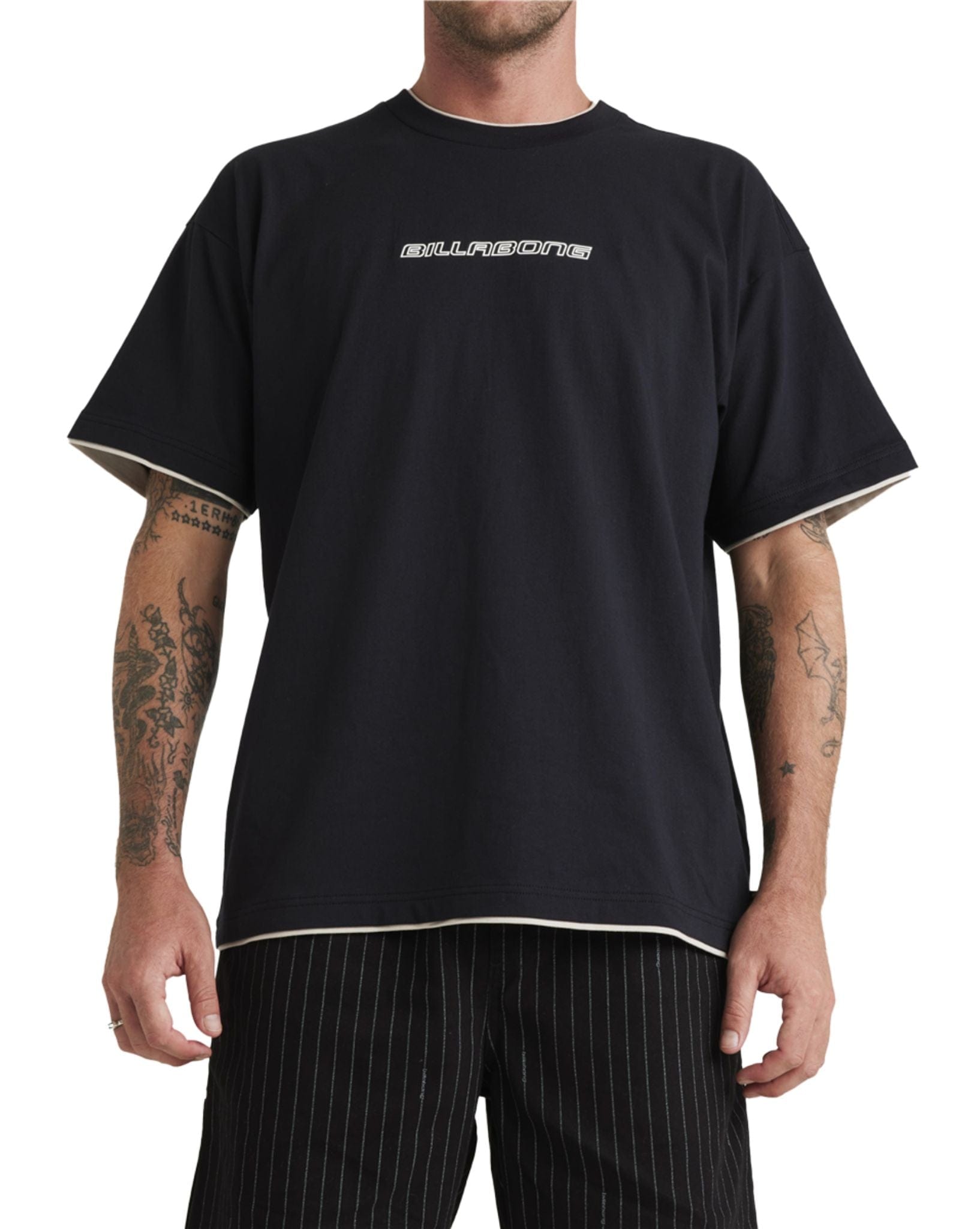 Billabong Mens Tipper SS OG Tee - Black