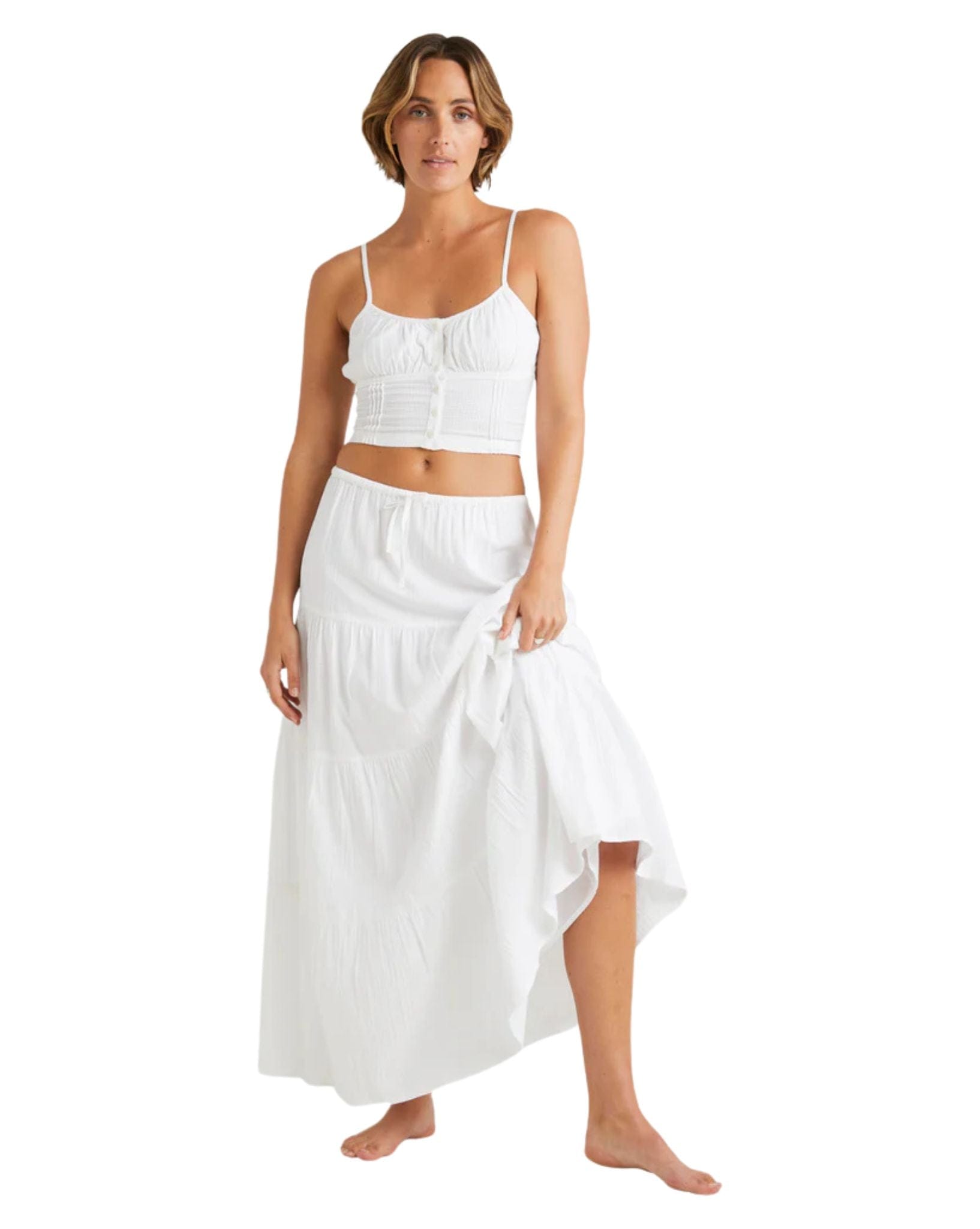 Billabong Womens High Tides Maxi Skirt