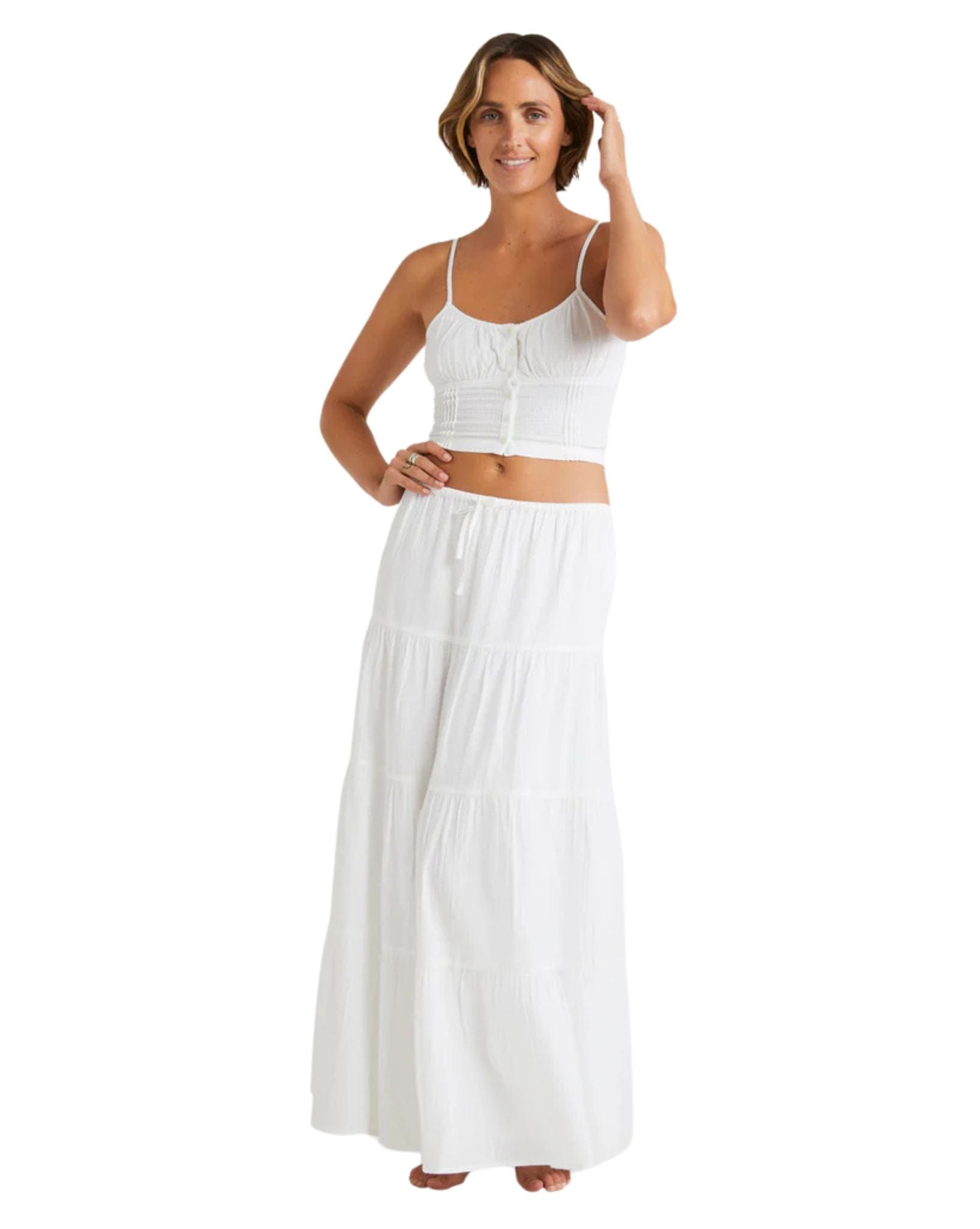 Billabong Womens High Tides Maxi Skirt