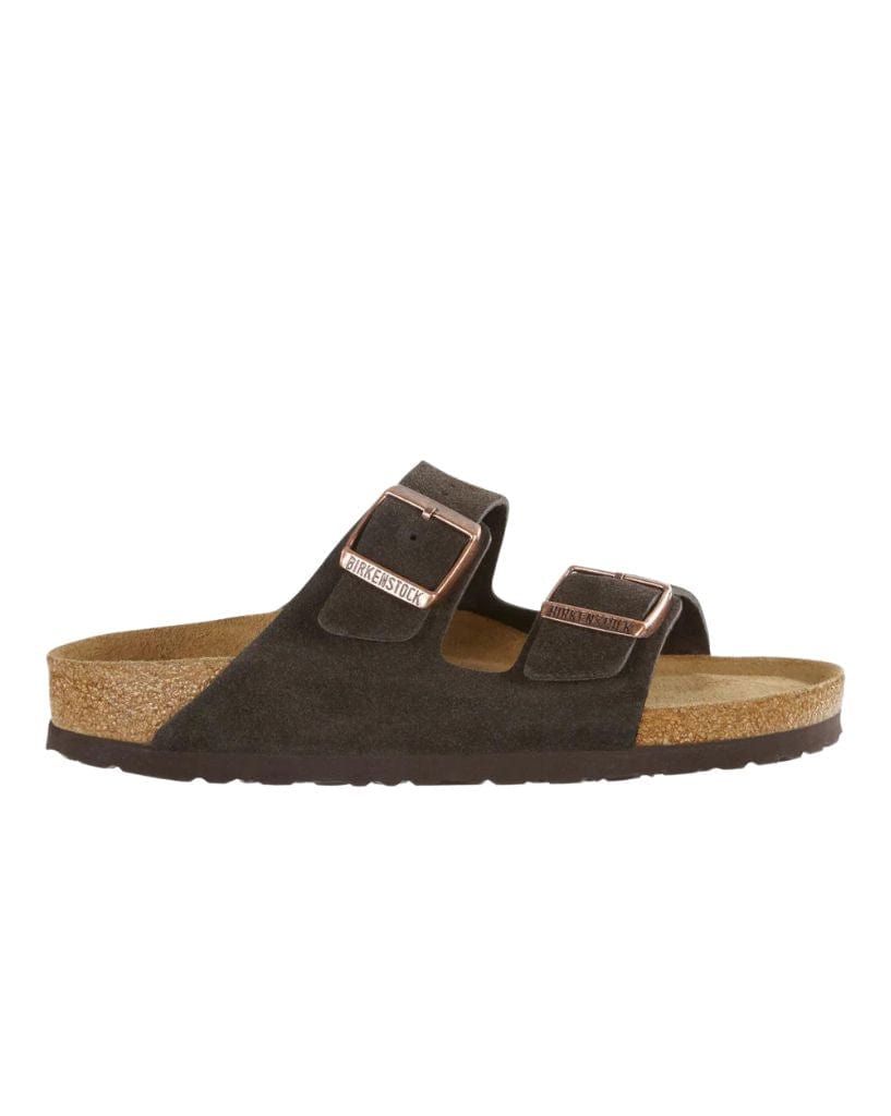 Birkenstock Arizona SFB Suede Leather Narrow - Mocha