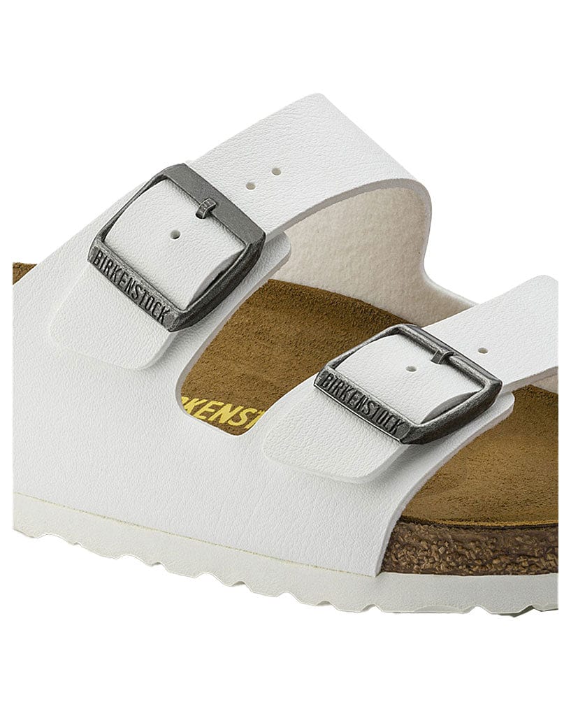 Birkenstock Arizona White Birko-Flor - Regular