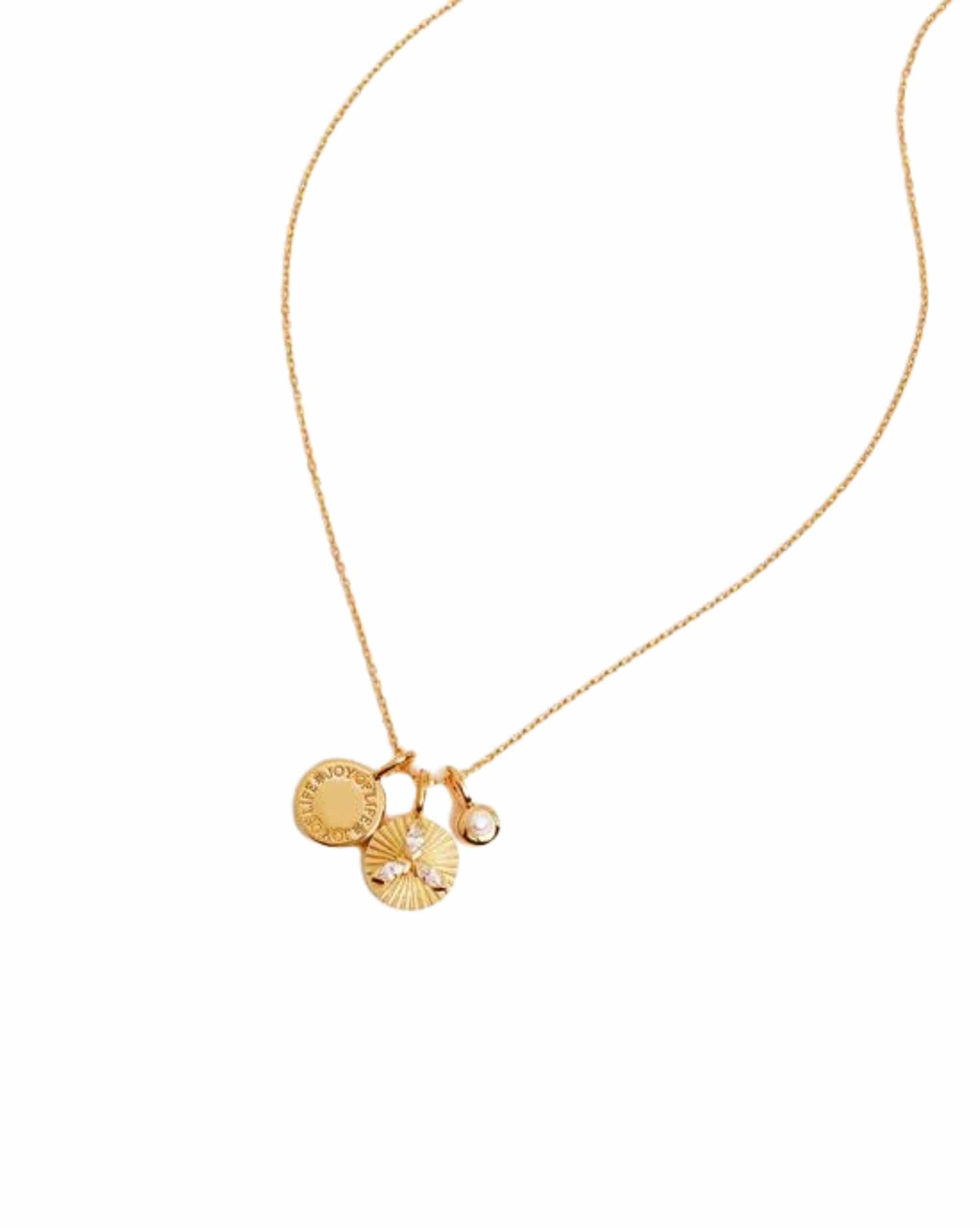 By Charlotte 18k Gold Vermeil Joy Necklace