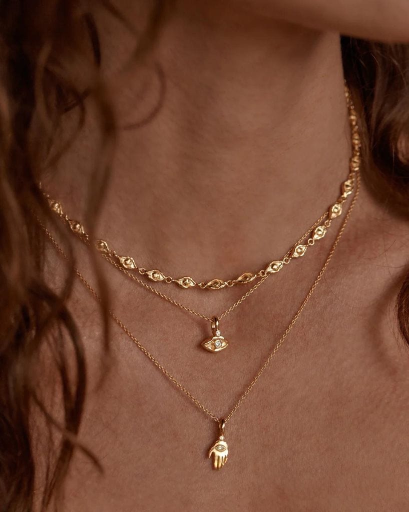 By Charlotte Guided Soul Necklace- Gold