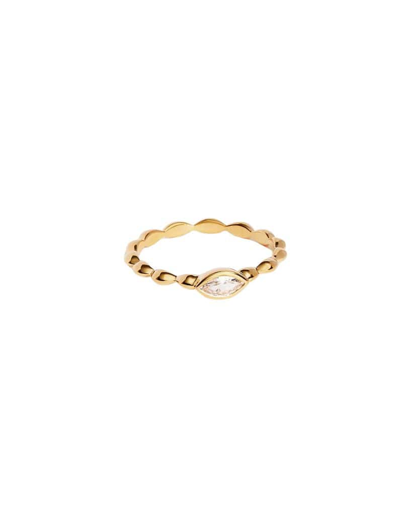 By Charlotte Lucky Eye Ring - Gold