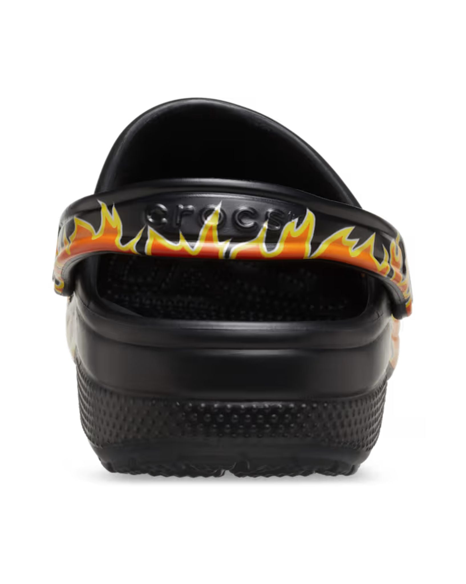 Crocs Classic Flames Clog - Black I Multi