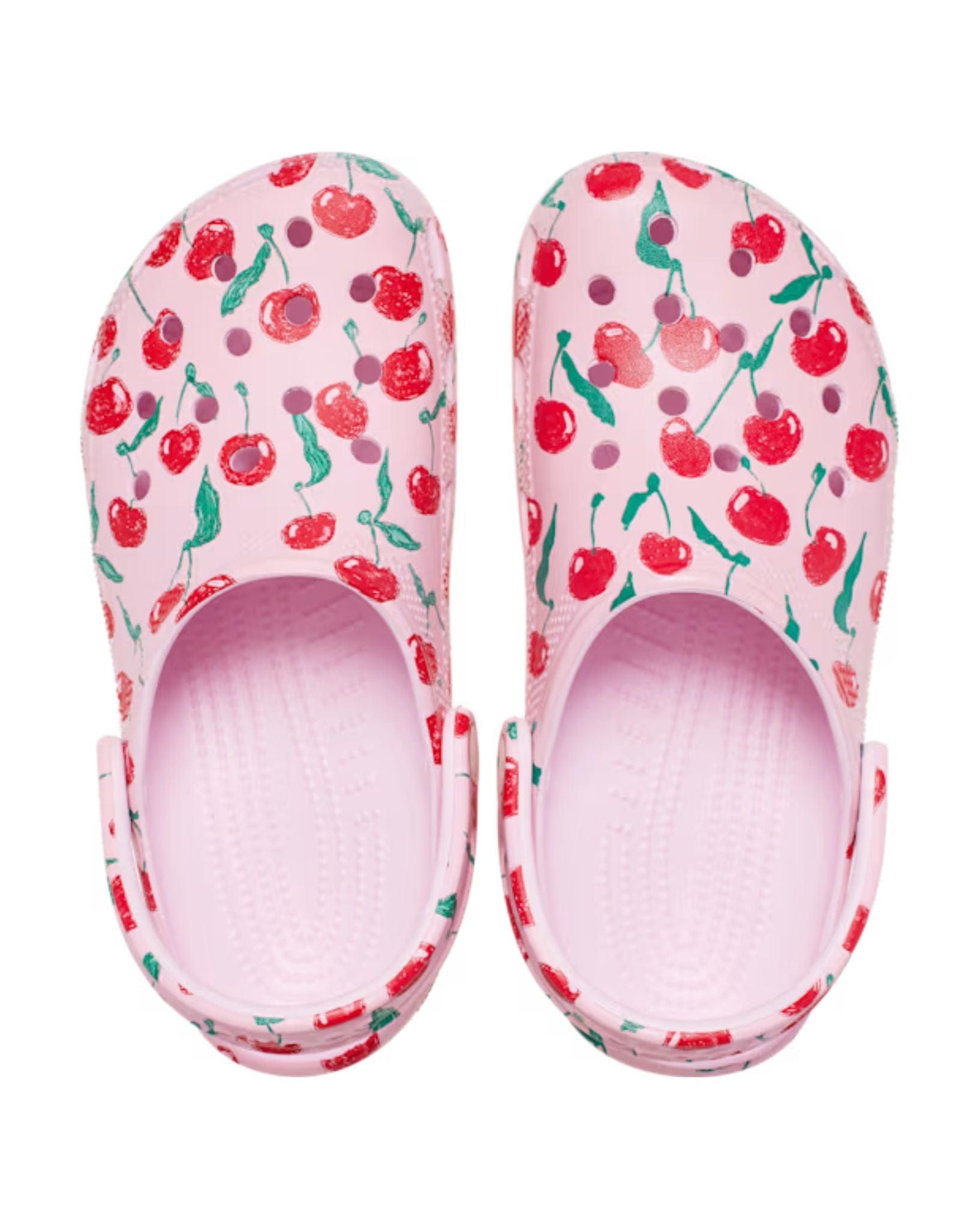 Crocs Girls Classic Fresh Fruits Clog - Pink Milk