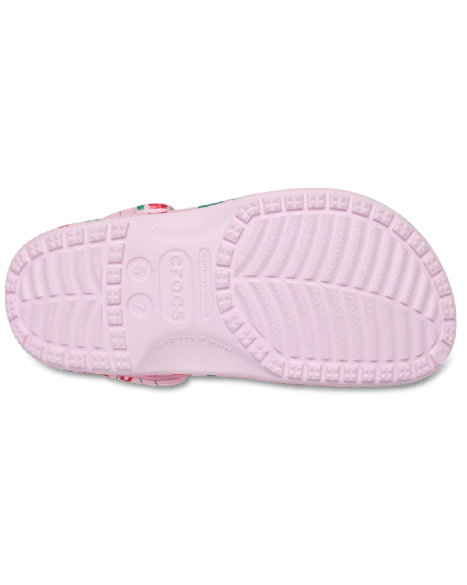 Crocs Girls Classic Fresh Fruits Clog - Pink Milk