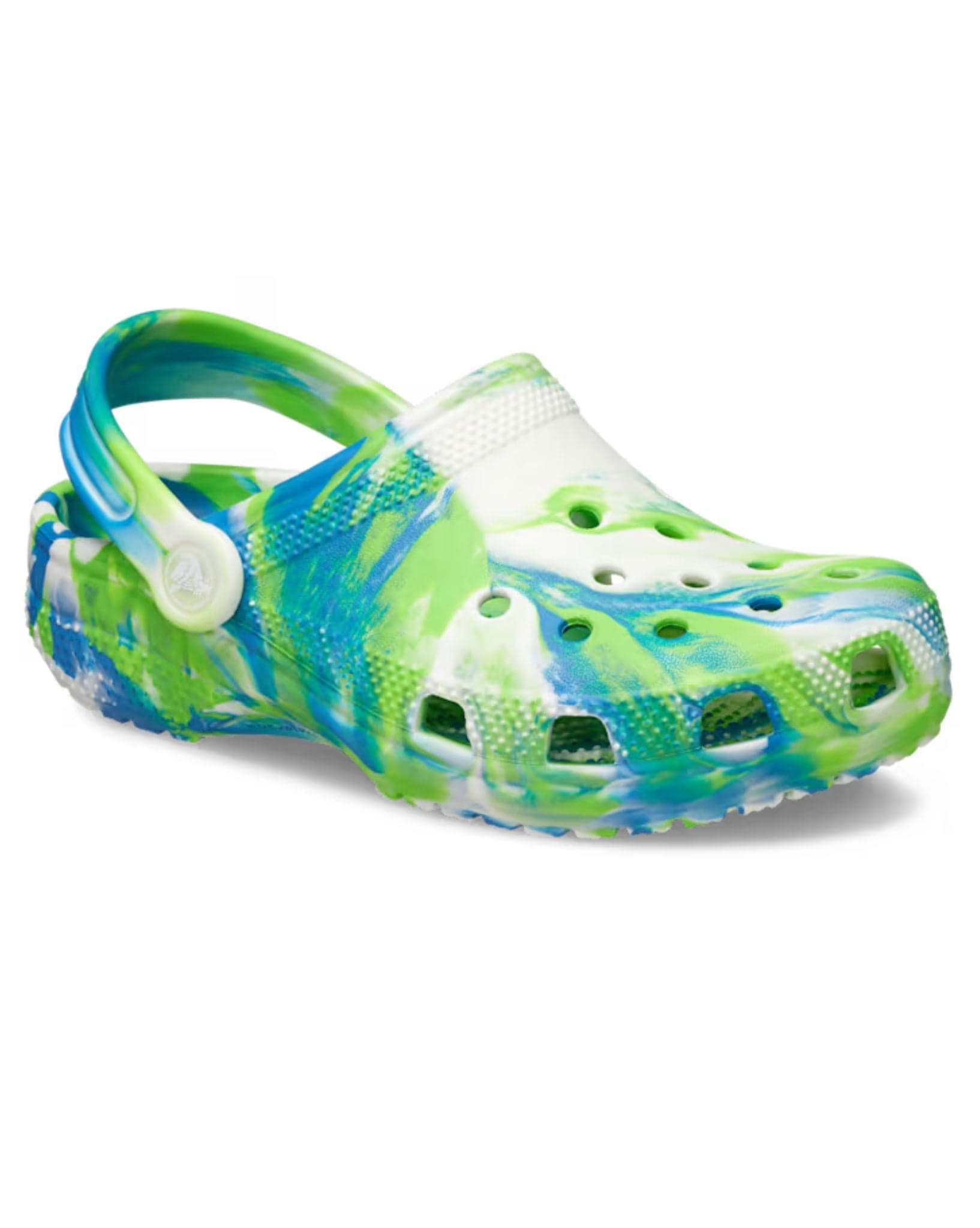 Crocs Kids Classic Glow Marbled Clog