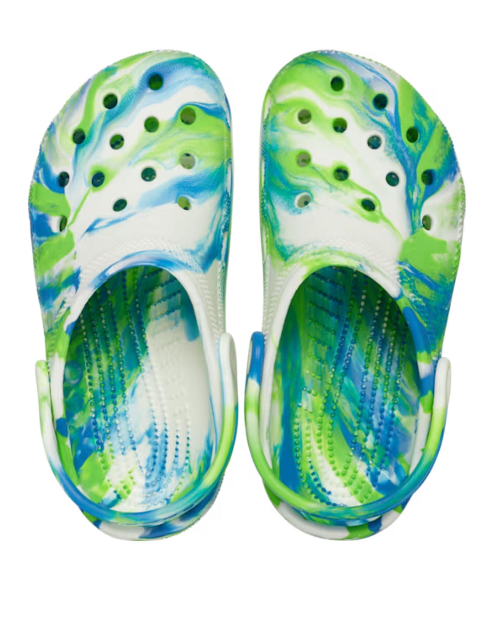 Crocs Kids Classic Glow Marbled Clog