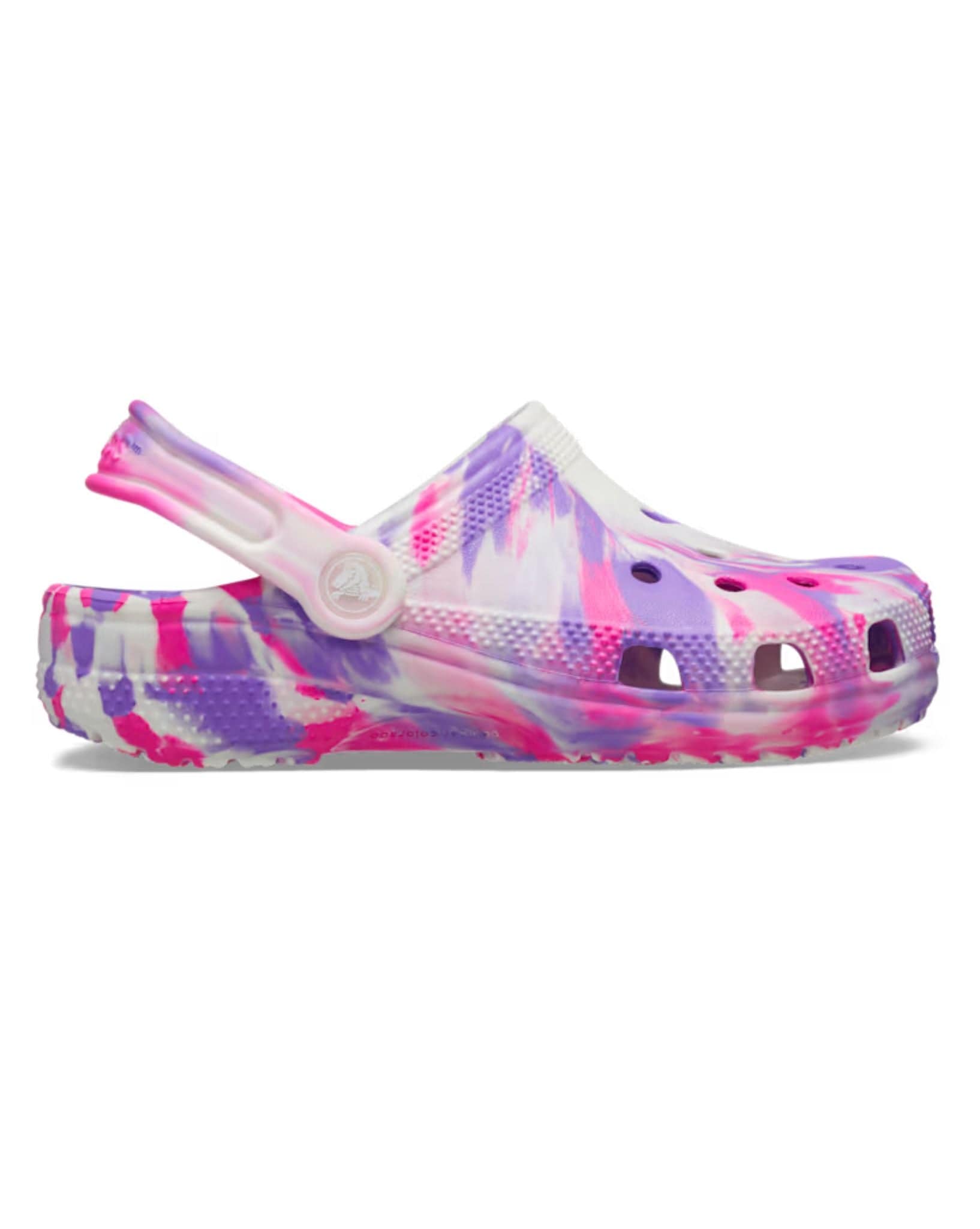 Crocs Kids Classic Glow Marbled Clog