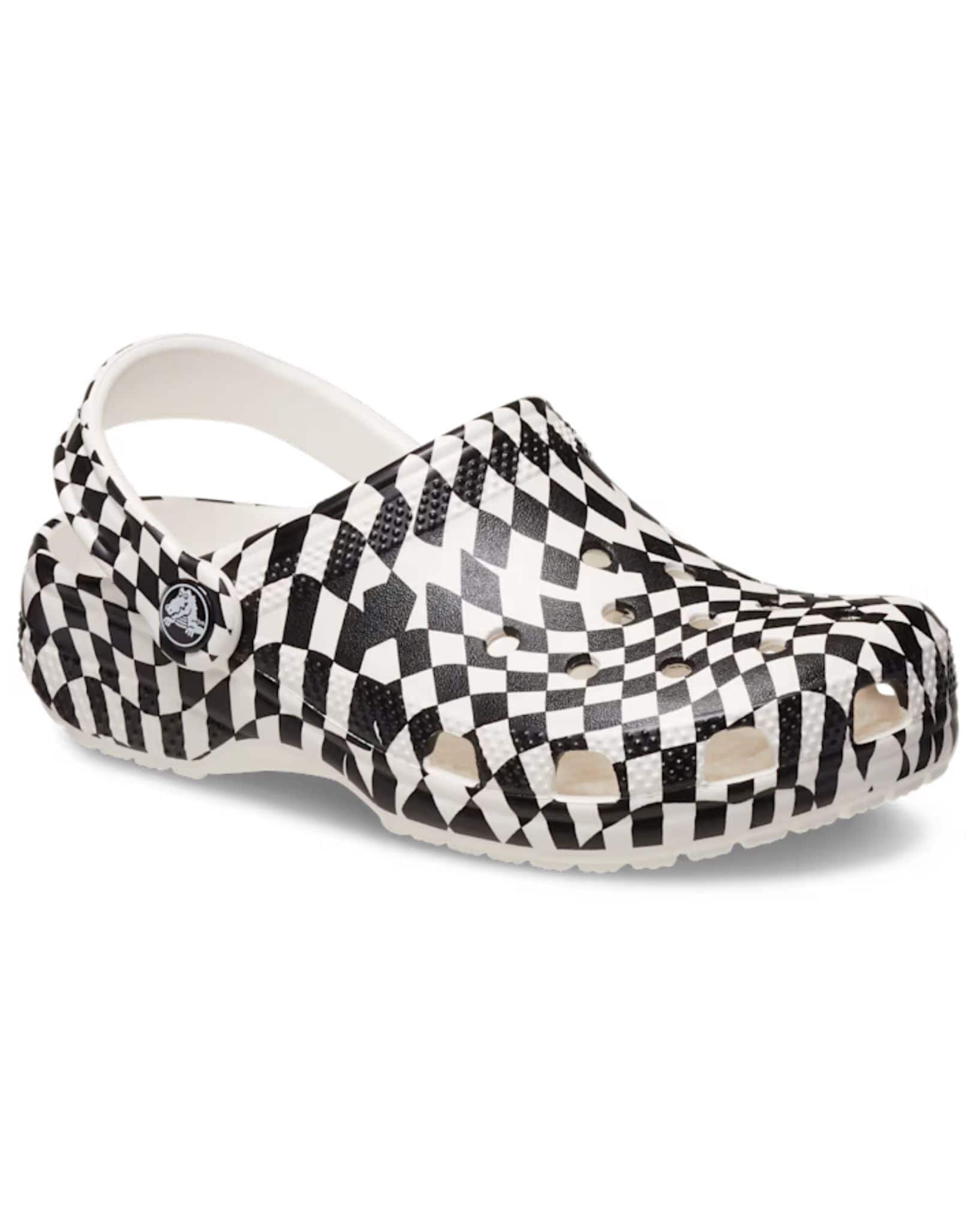 Crocs Kids Classic Warped Checker Clog