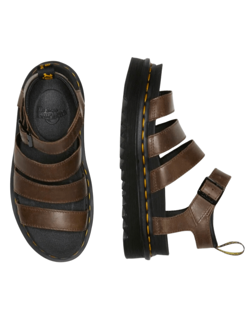 Doc Martens Blaire 3 Strap Sandals - Oily Illusion